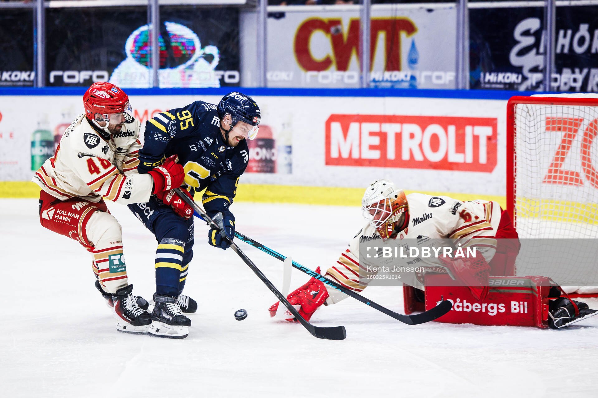 Kalmars Eric Norin och Södertäljes Teemu Väyrynen