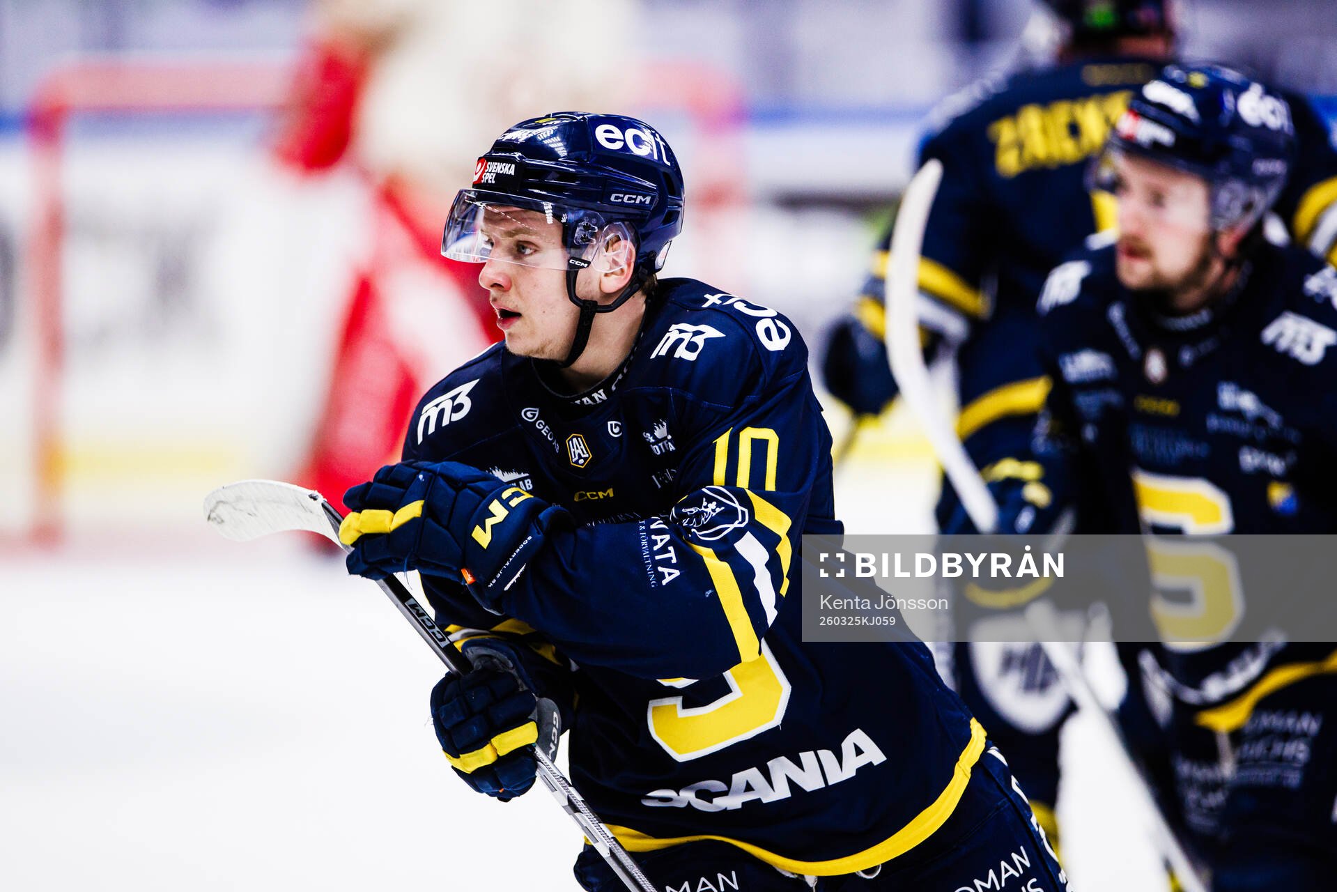 Södertäljes Felix Öhrqvist jublar