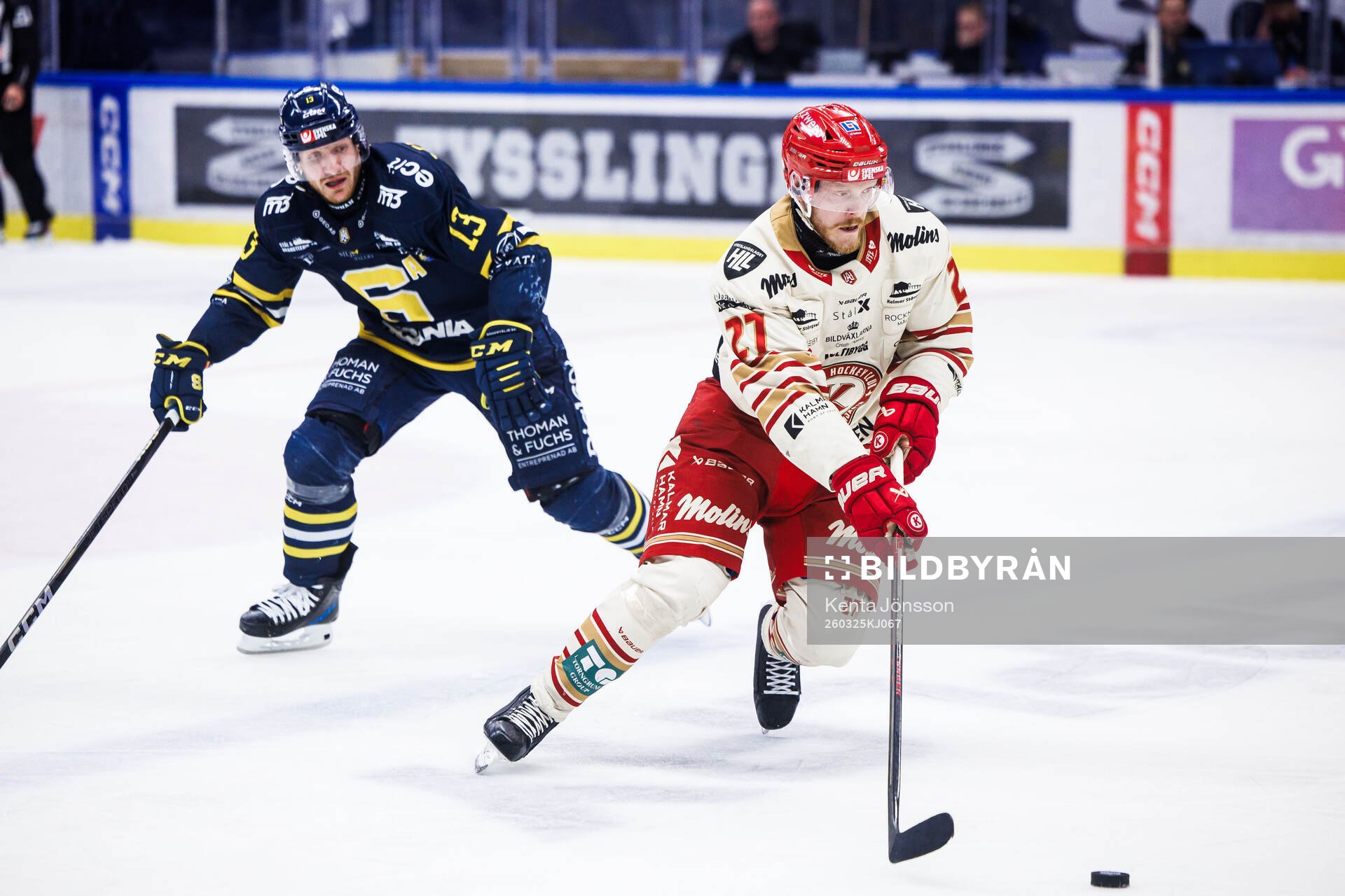 Kalmars Henrik Nilsson och Södertäljes Henrik Eriksson