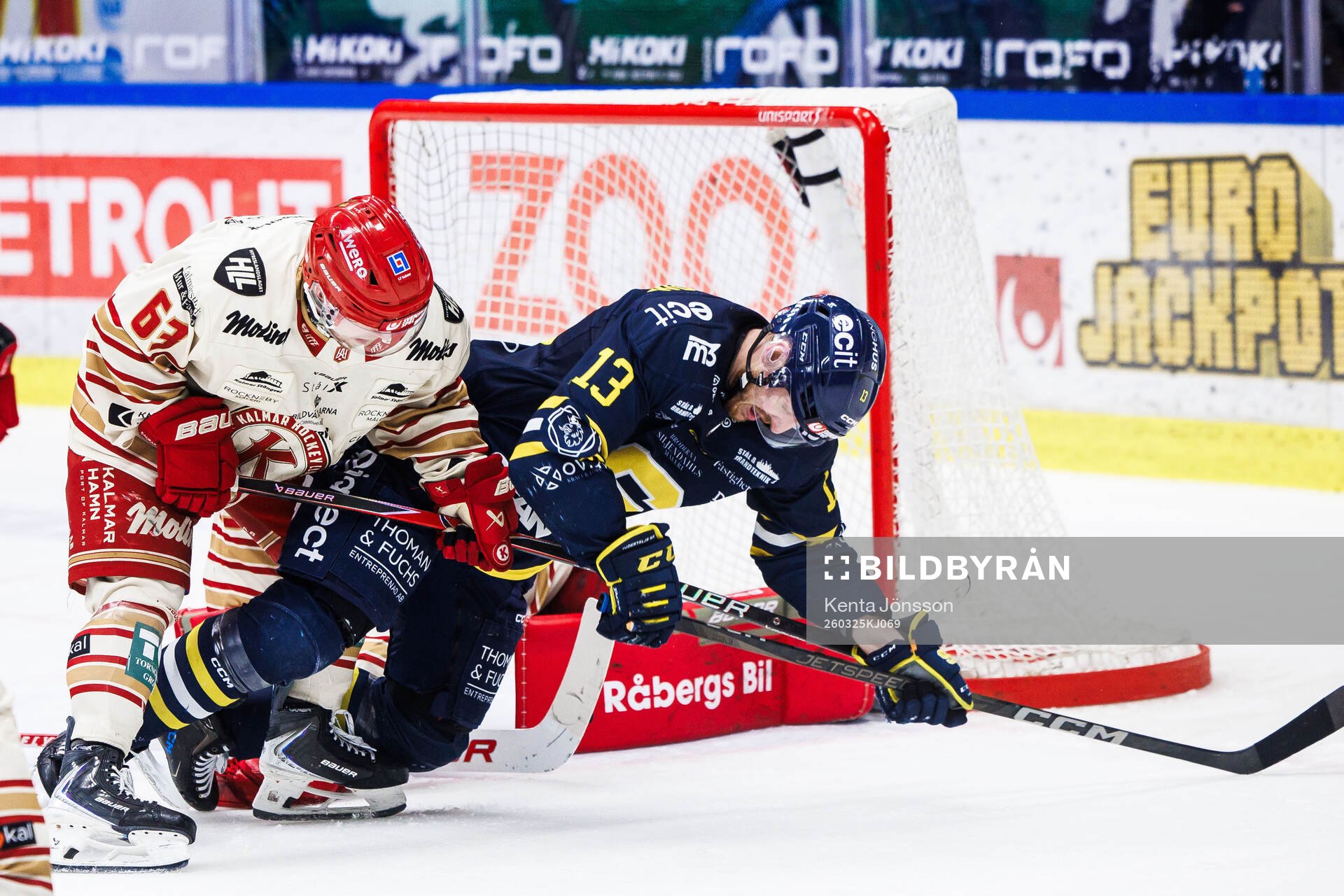 Kalmars Matt Fonteyne och Södertäljes Henrik Eriksson