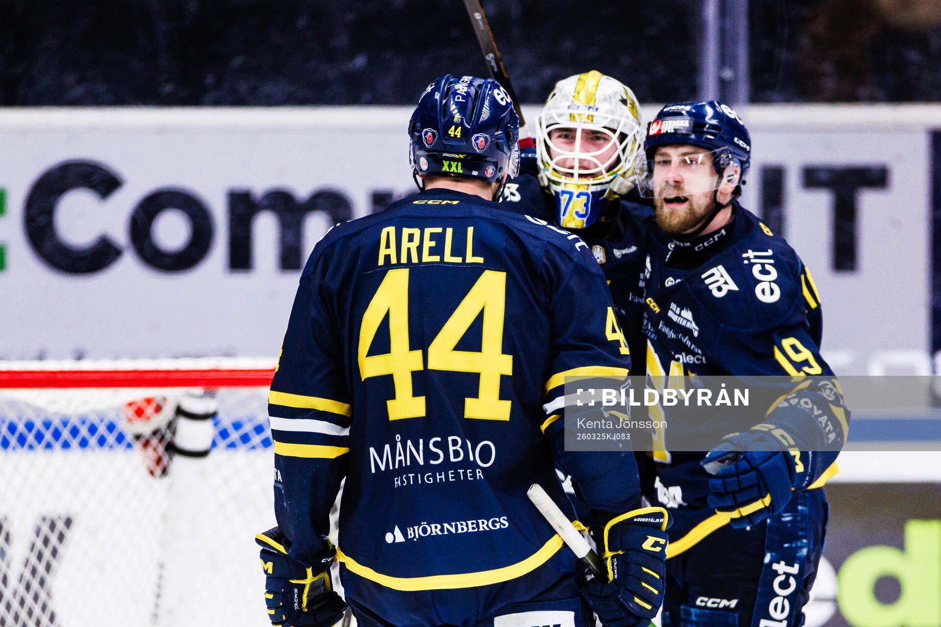 Södertäljes målvakt Love Härenstam, Hampus Harlestam
