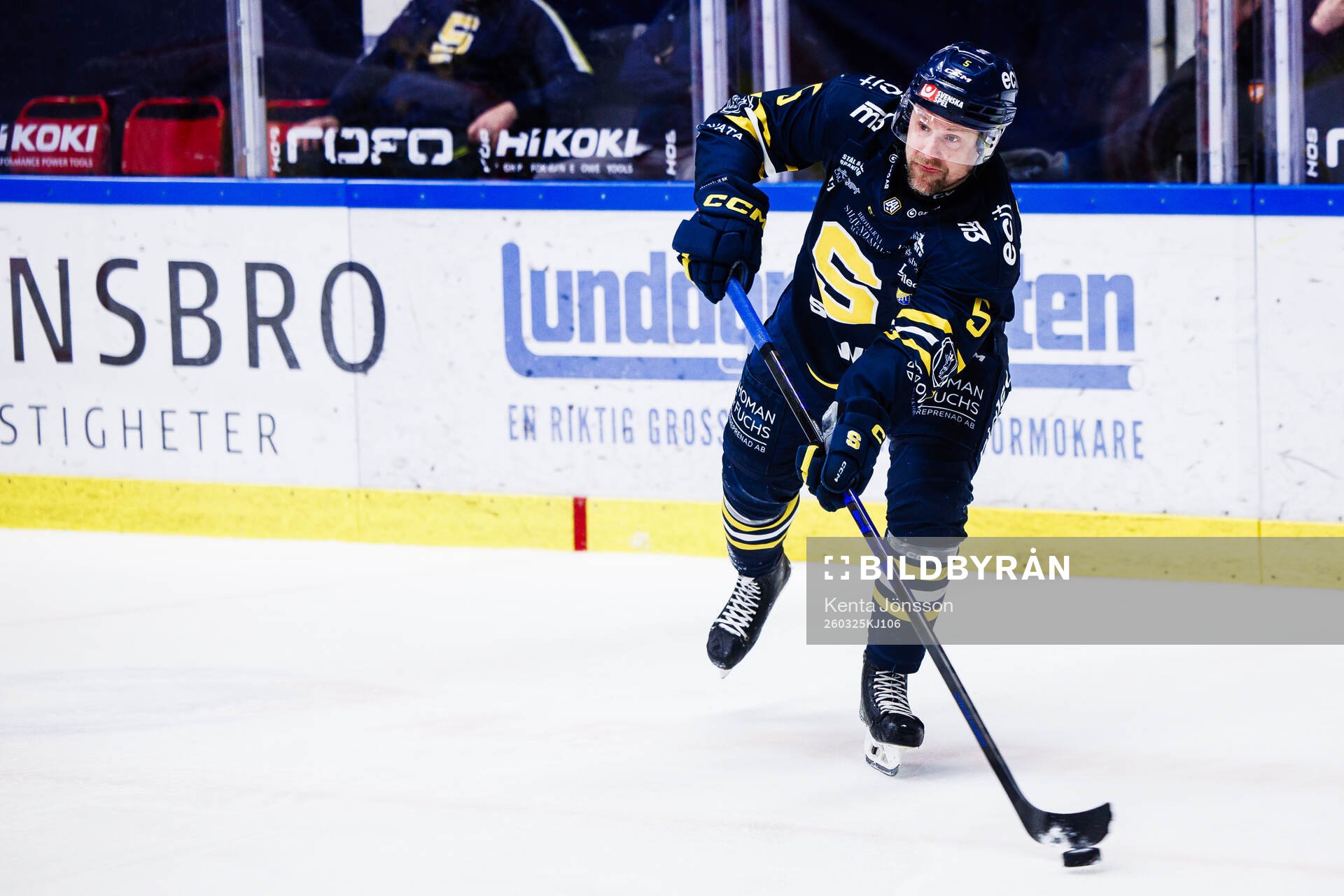Södertäljes Jonas Ahnelöv 1under kvartsfinal sex i