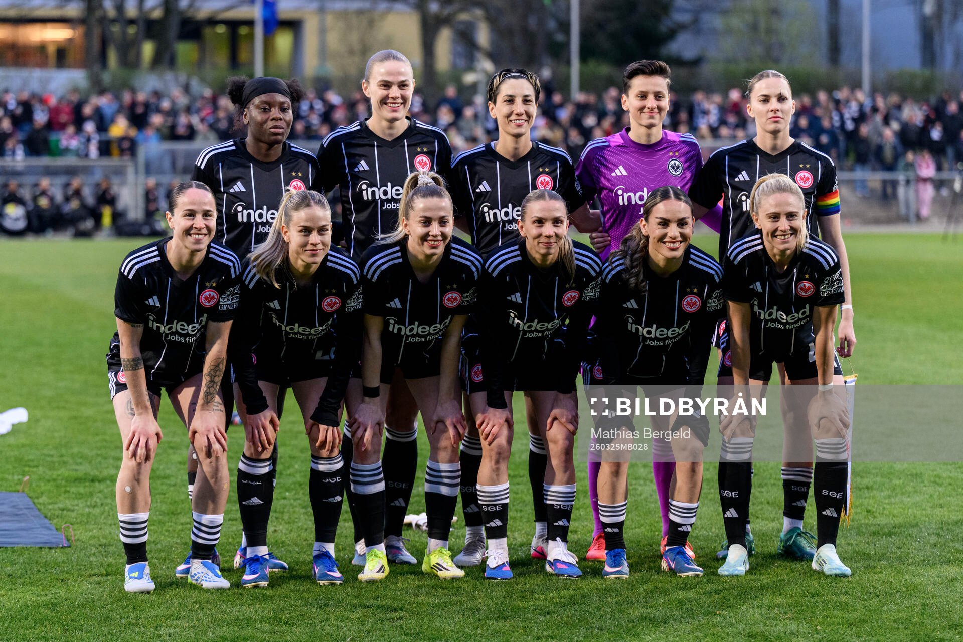 Starting eleven of Eintracht Frankfurt