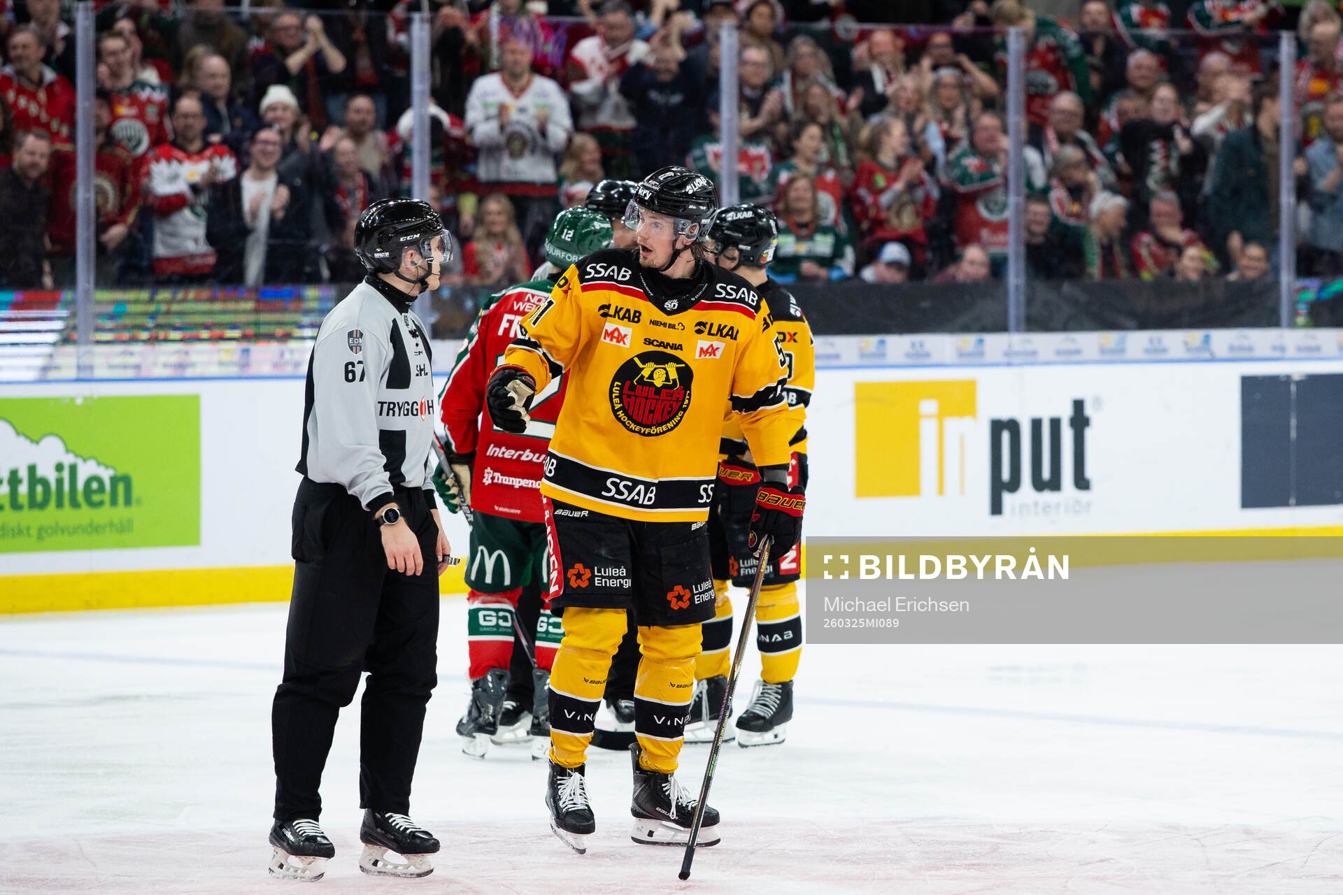 Luleås Markus Nurmi lämnar planen