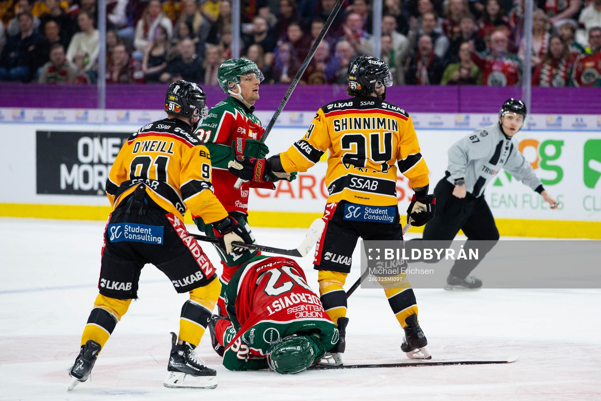 Frölundas Filip Cederqvist ligger ned