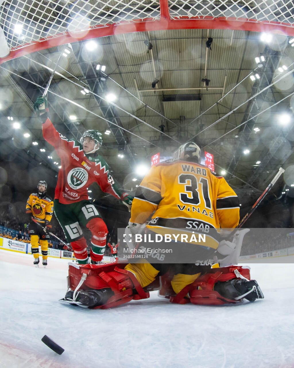 Frölundas Filip Cederqvist jublar