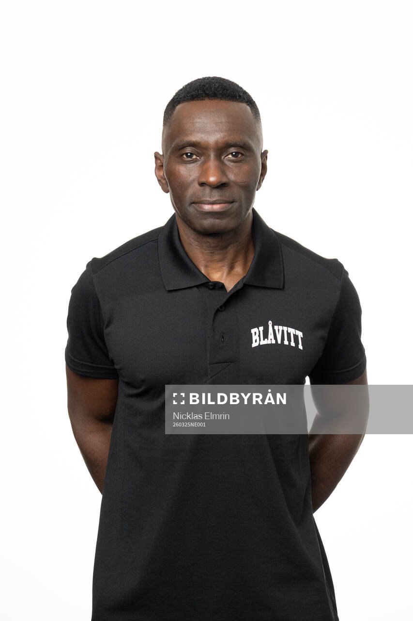 Assisterande tränare Frankie Boakye