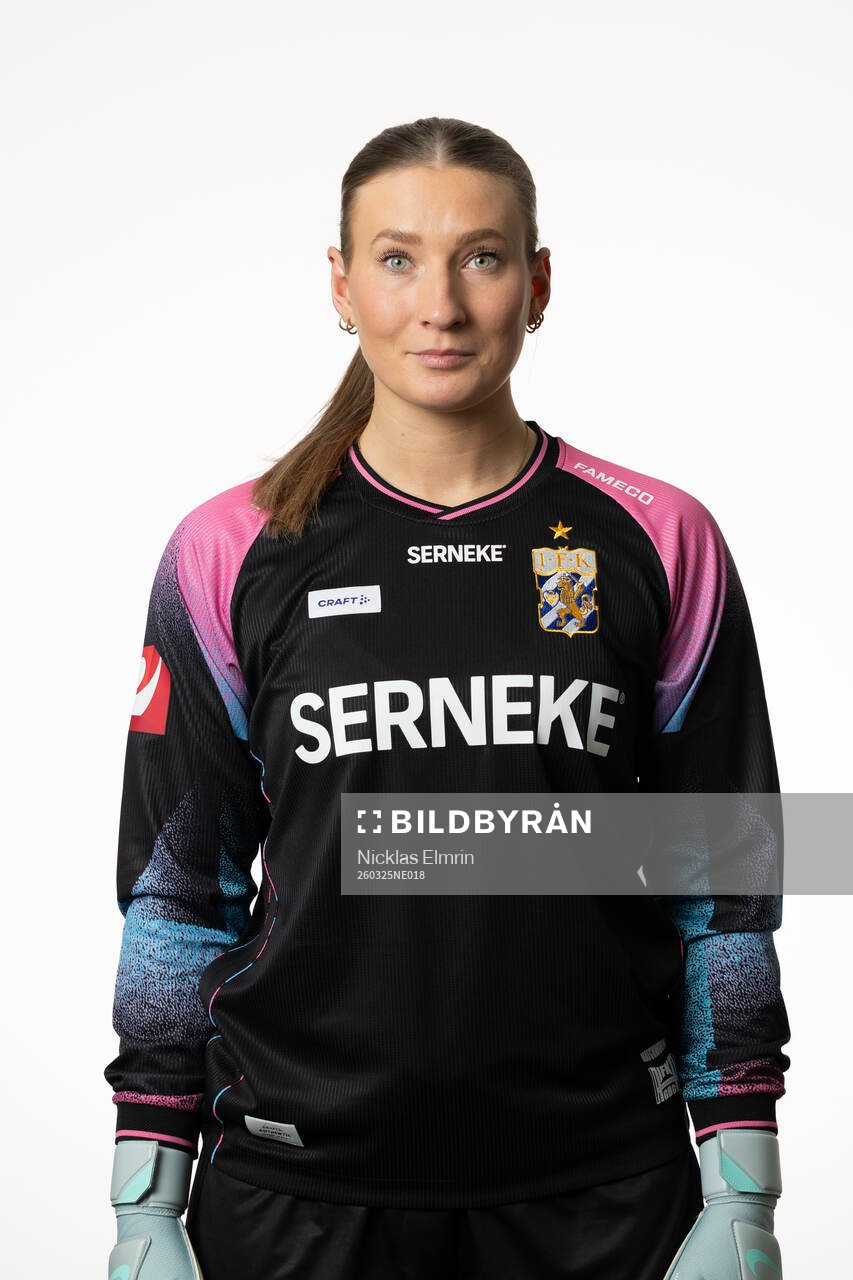 Målvakten Mimmi Carlsbogård