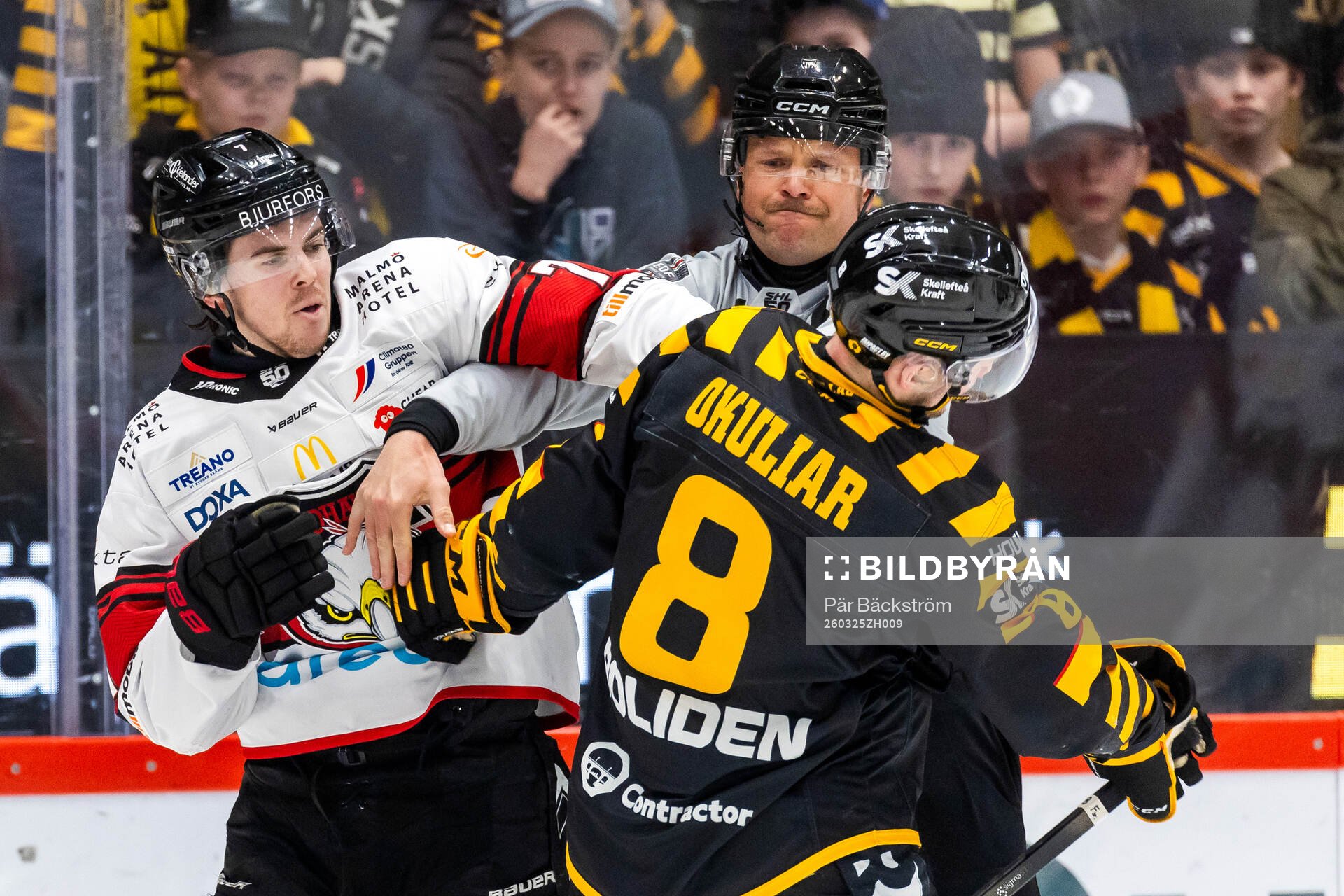 Malmös Topi Niemelä och Skellefteås Oliver Okuliar