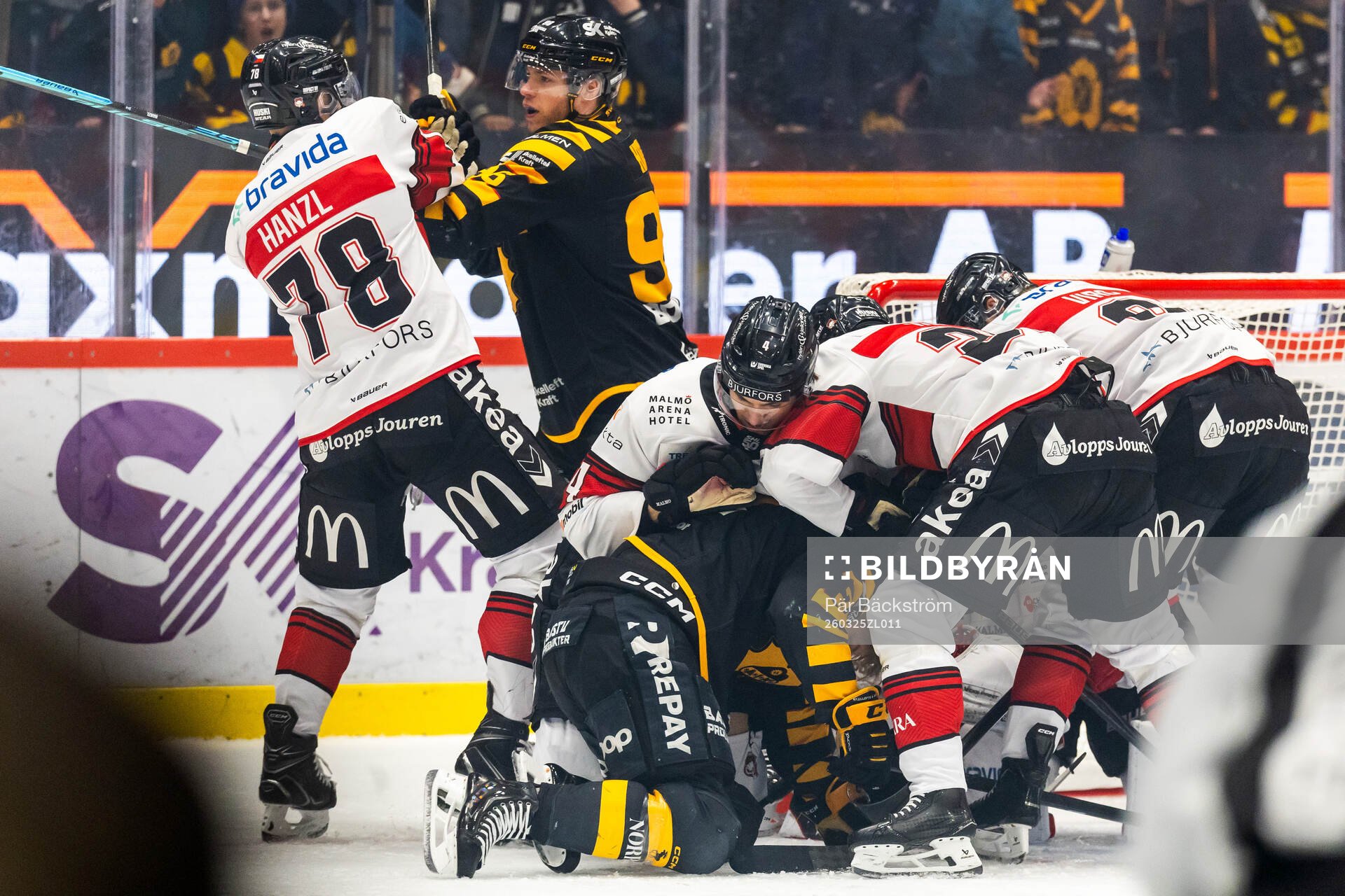 Malmös Robin Hanzl och Skellefteås Rickard Hugg