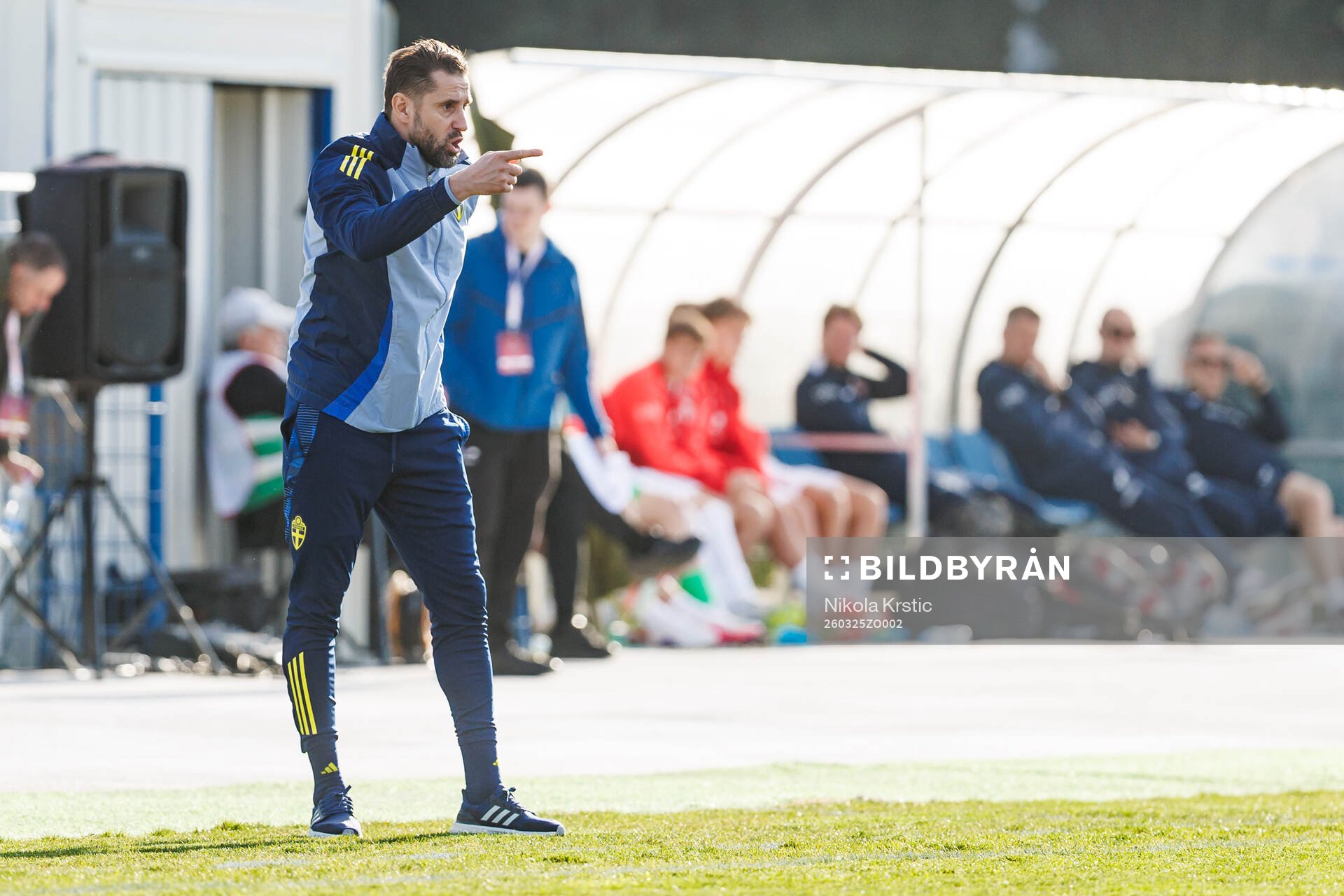 Head coach Mirza Jelecak of Sweden