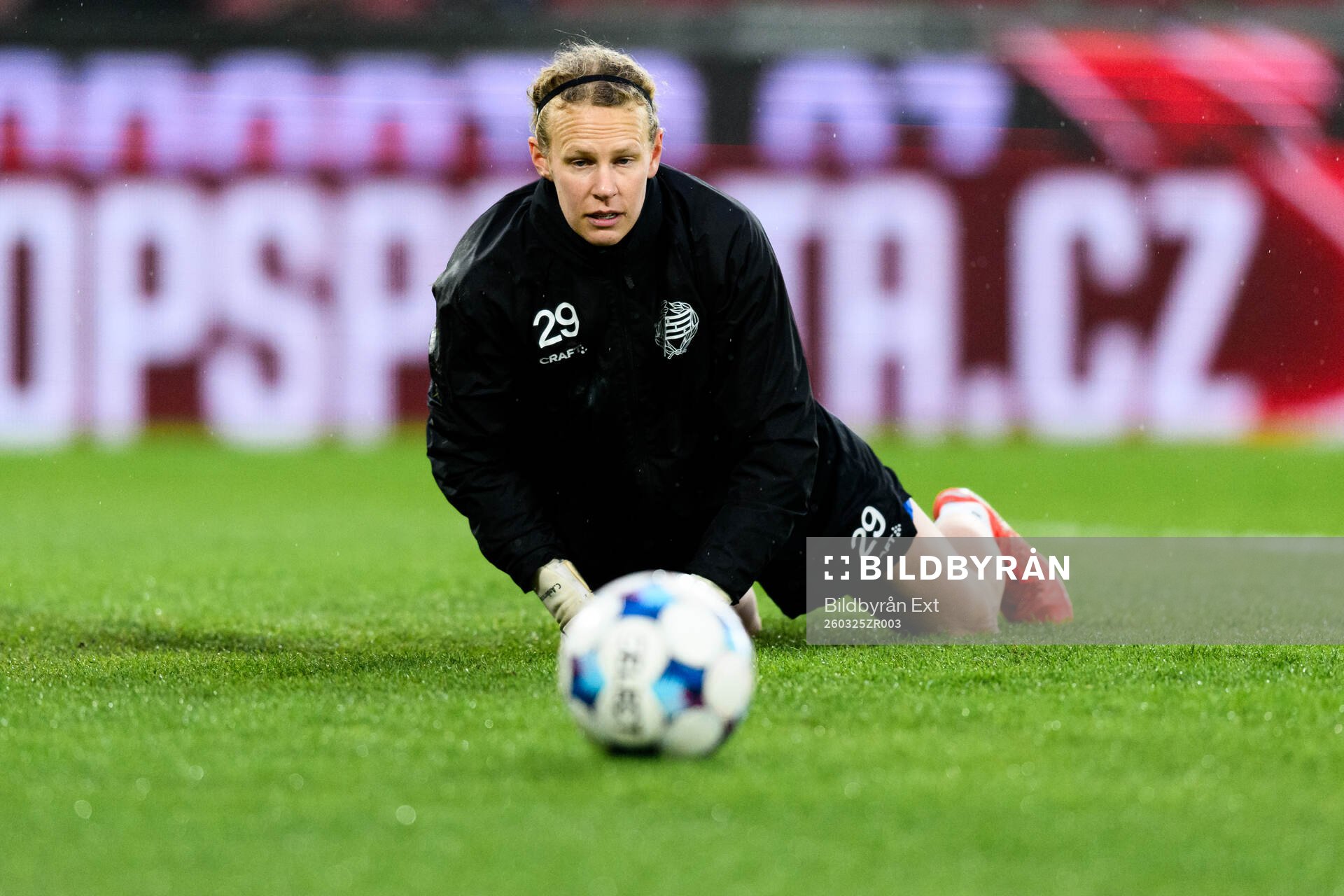 Goalkeeper Cajsa Andersson of Hammarby