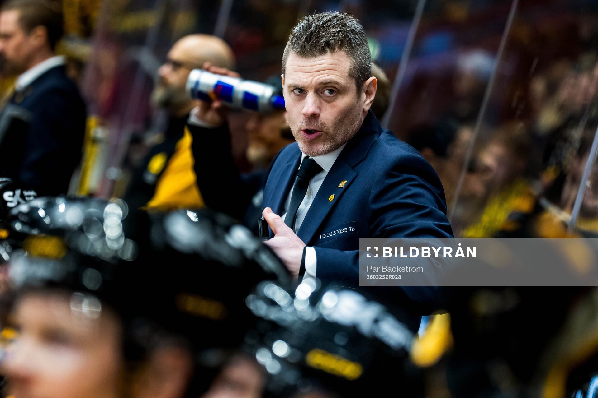 Skellefteås huvudtränare Daniel Hermansson