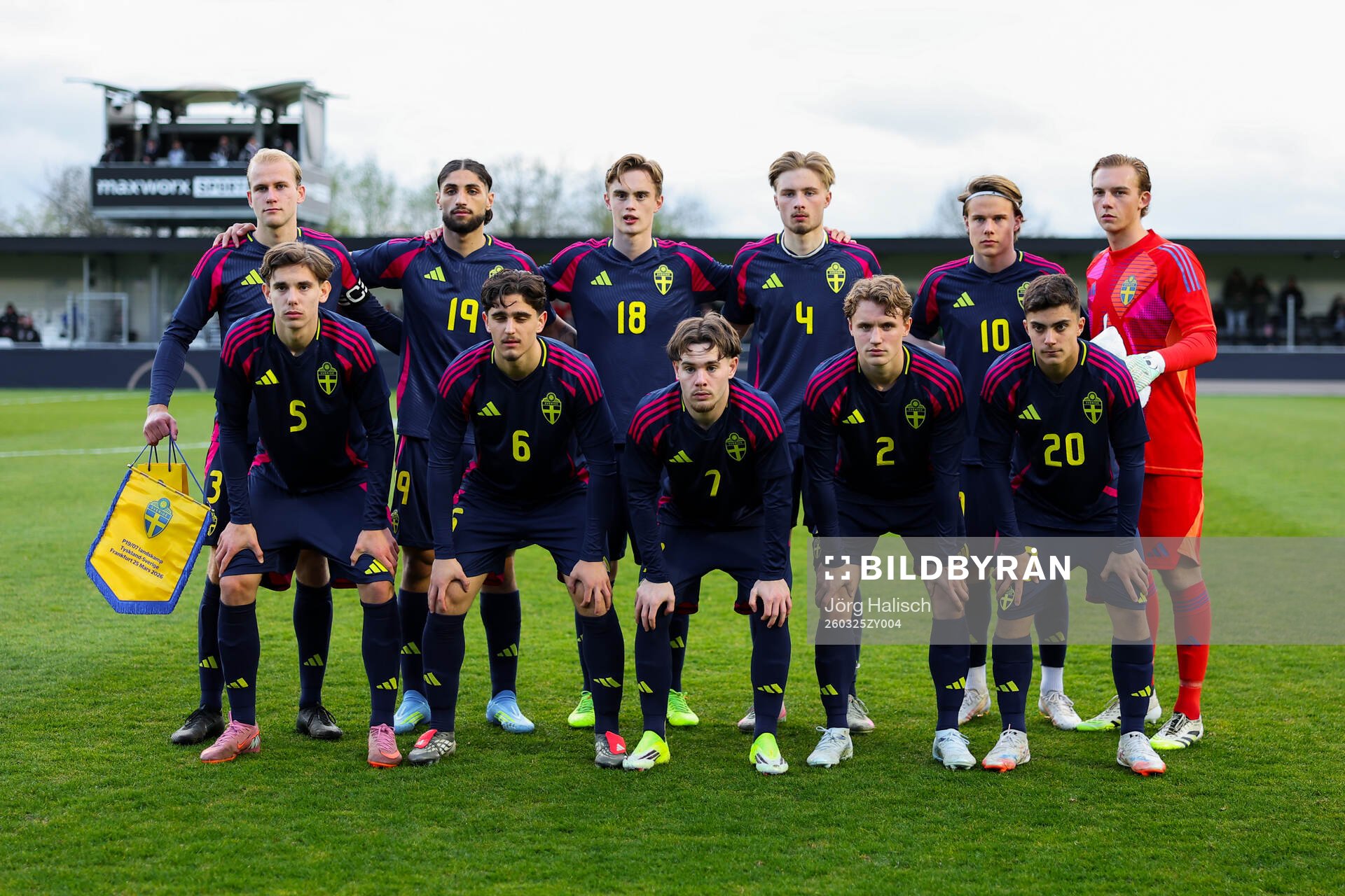 Starting eleven of Sweden