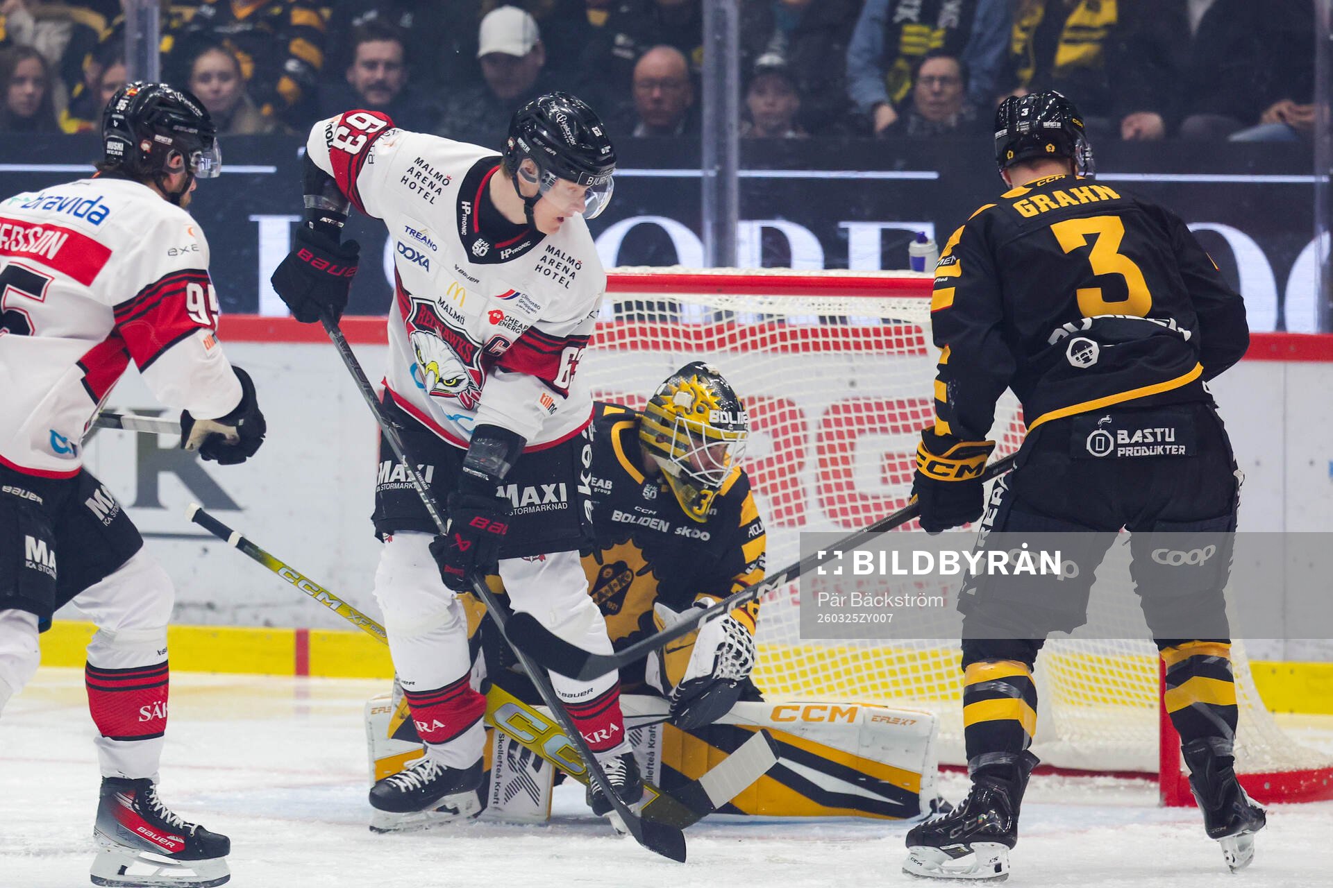 Malmö Redhawks Fredrik Händemark och Skellefteås