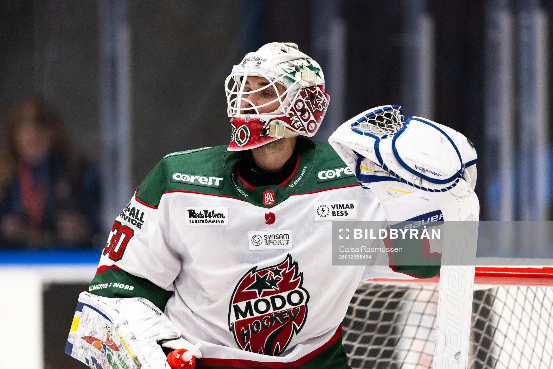 Modos målvakt Jakob Hellsten