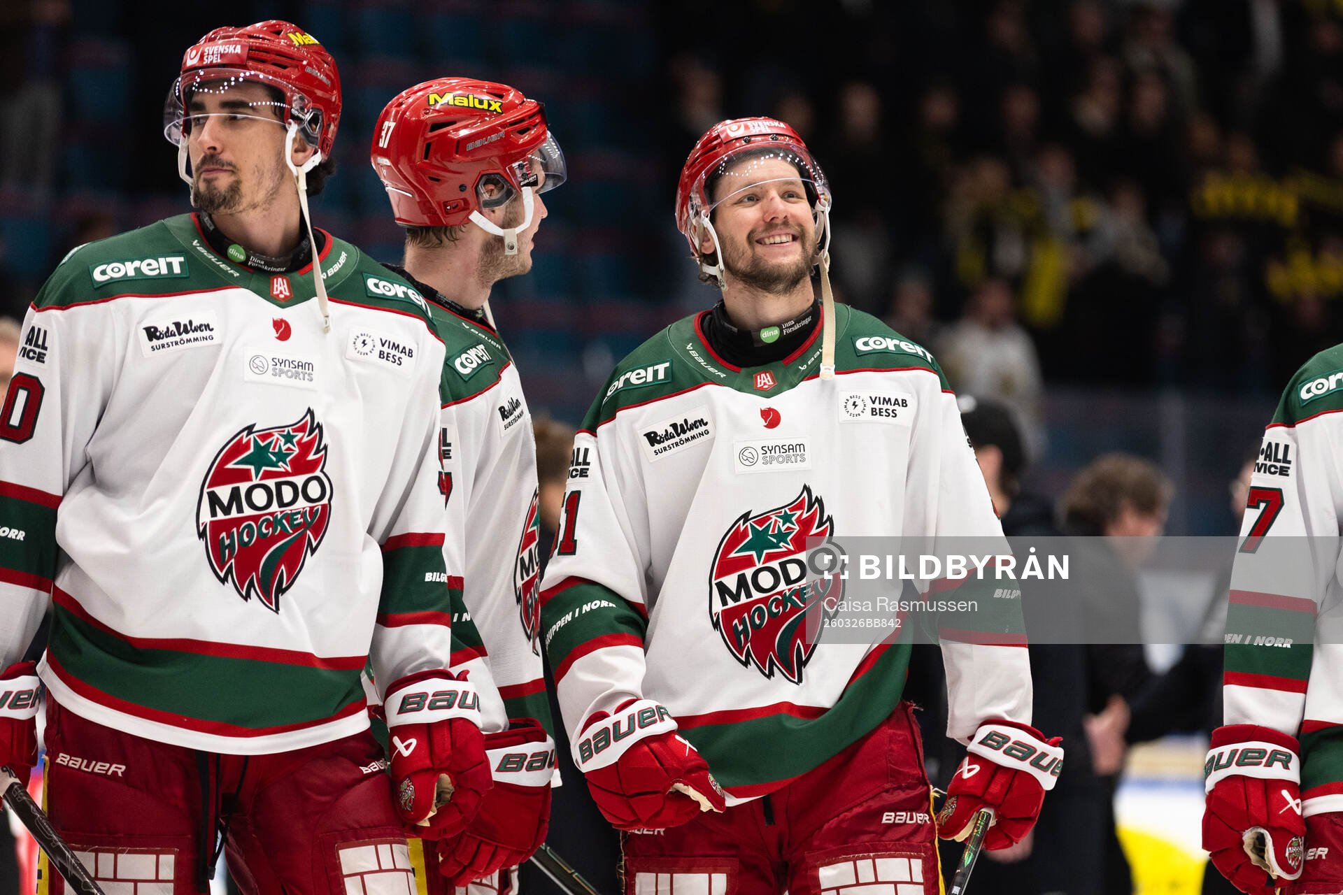 Modos Victor Berglund jublar