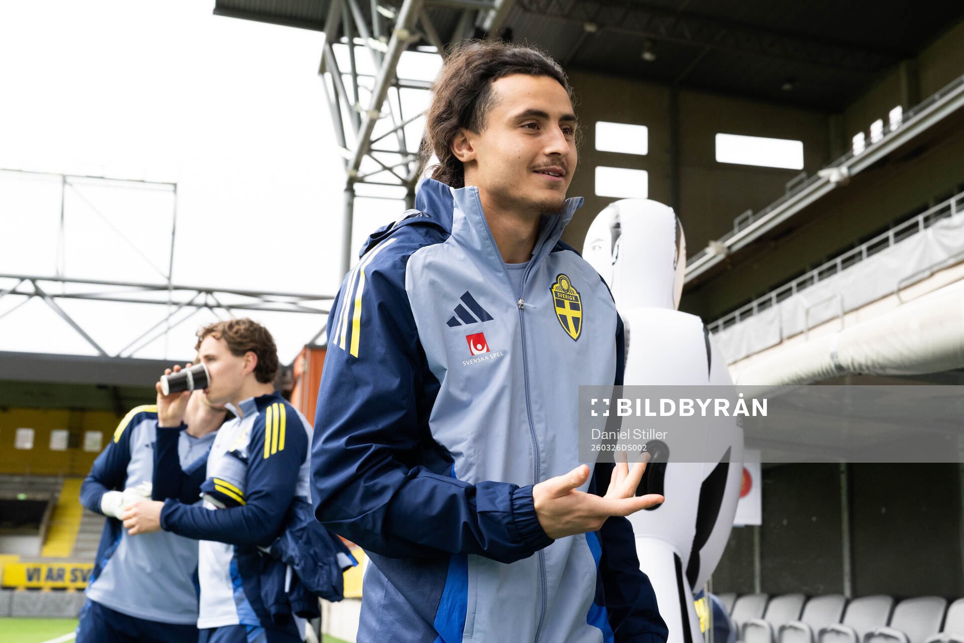 Amin Boudri of Sweden's U21 national football team