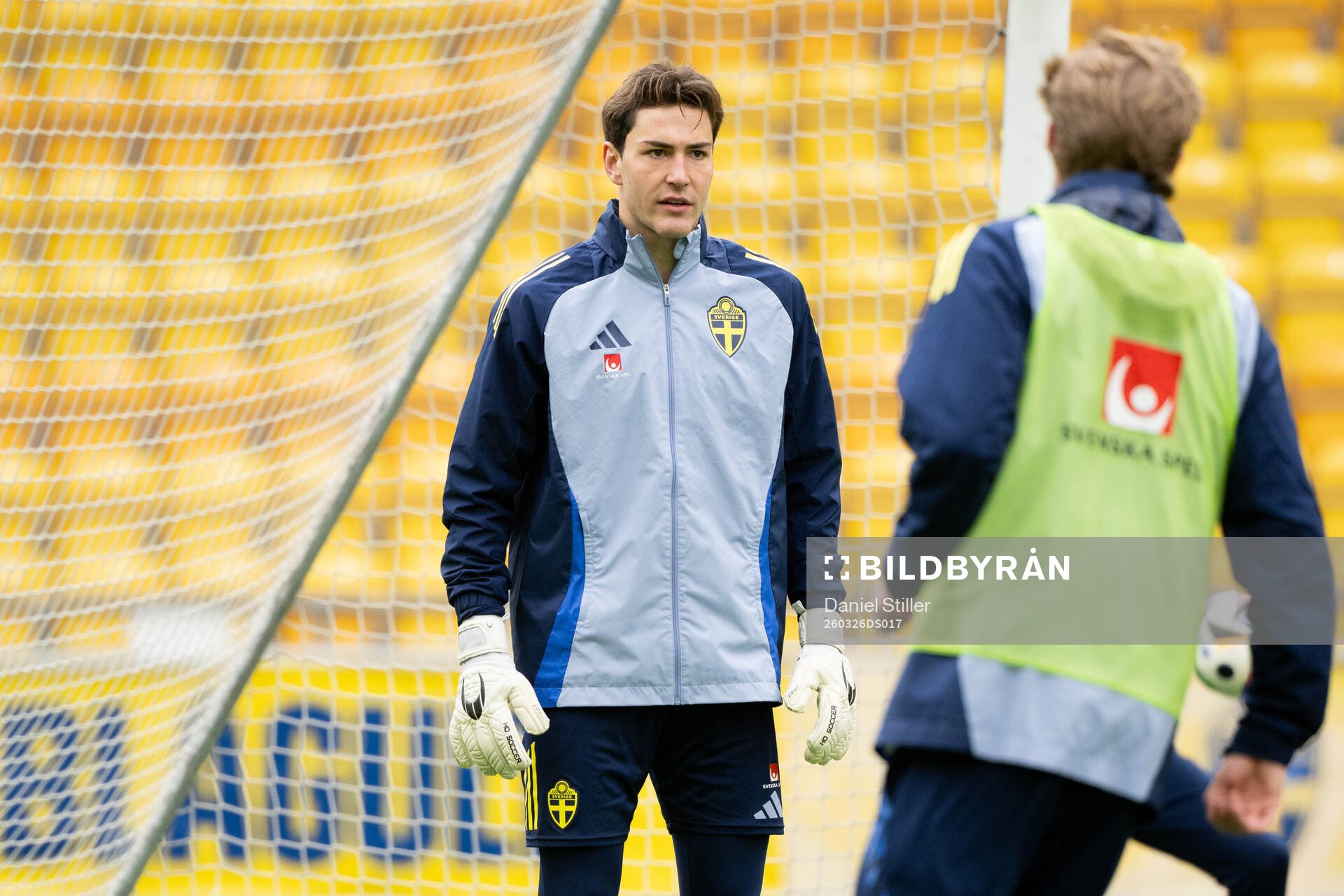 Goalkeeper Simon Eriksson of Sweden's U21 national football