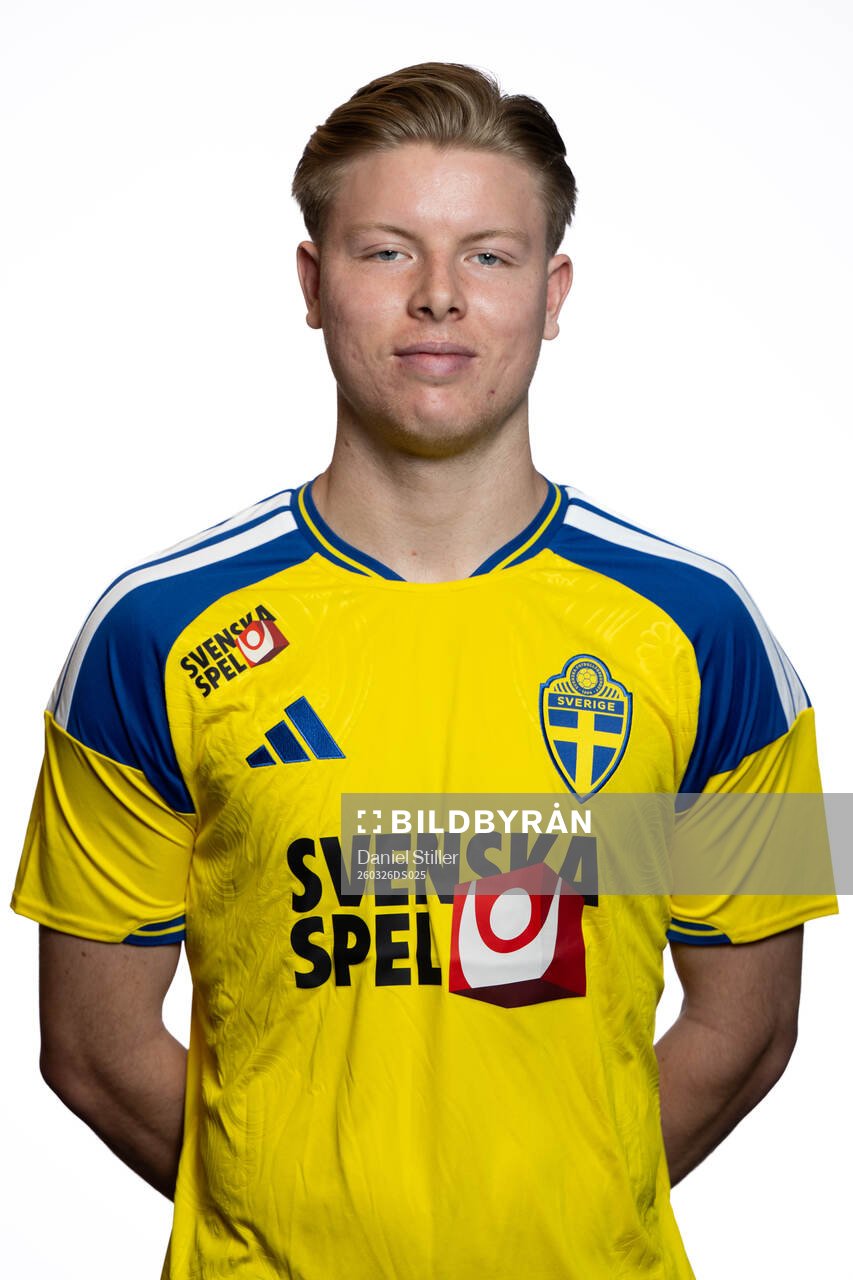 Nils Zätterström of Sweden's U21 national football team