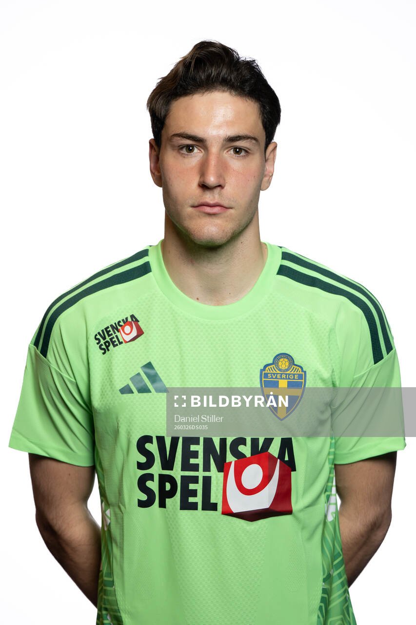 Goalkeeper Simon Eriksson of Sweden's U21 national football