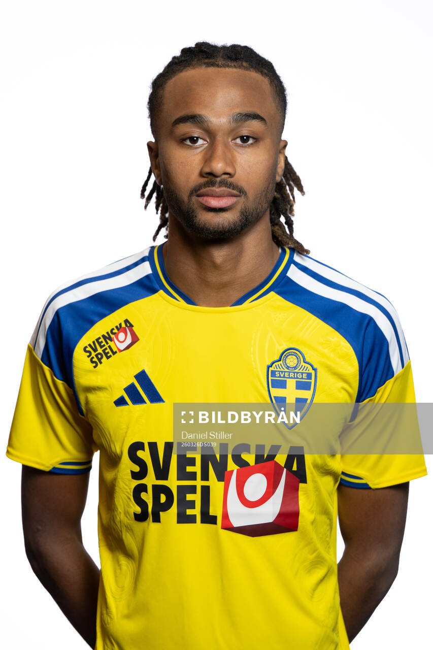 Jonah Kusi Asare of Sweden's U21 national football team at
