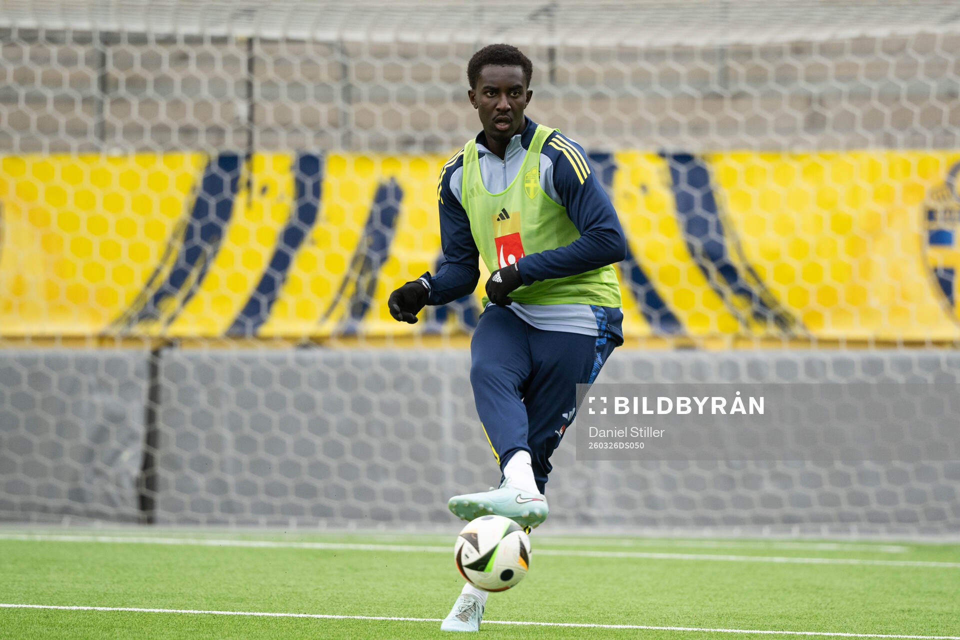 Peter Amoran of Sweden's U21 national football team