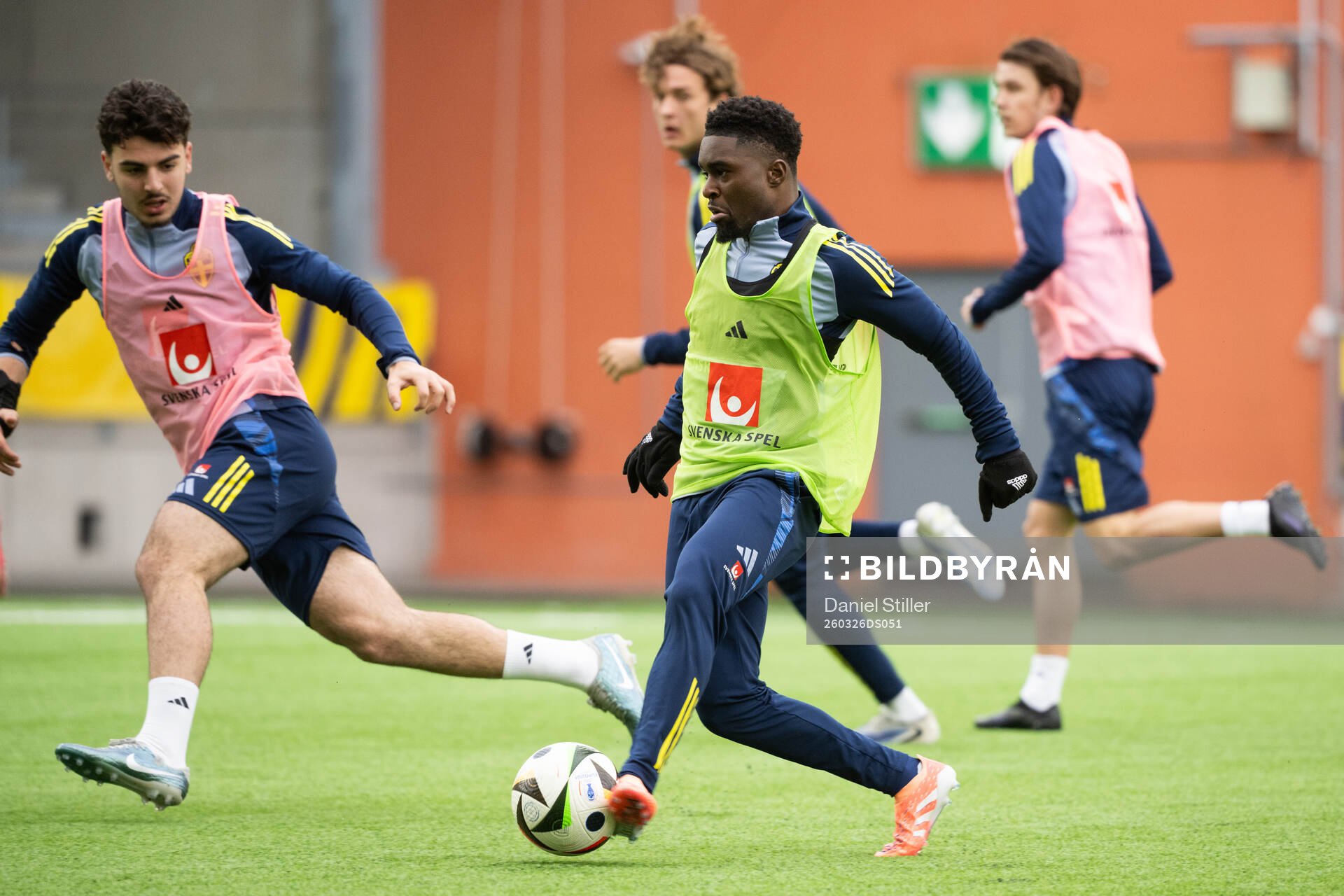 Jardell Kanga of Sweden's U21 national football team
