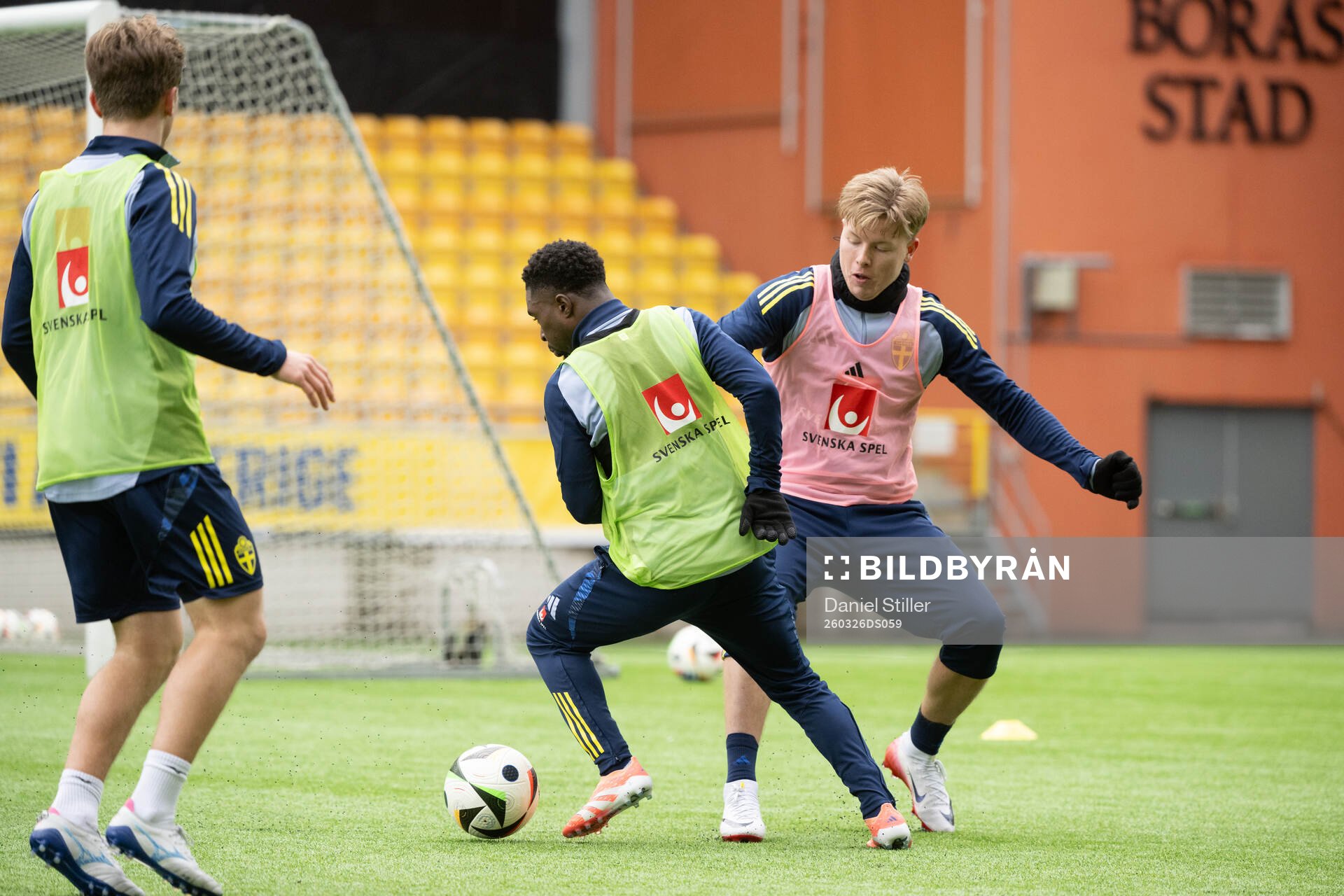 Nils Zätterström of Sweden's U21 national football team