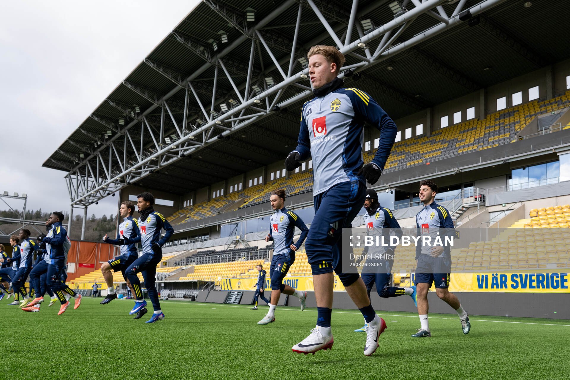 Nils Zätterström of Sweden's U21 national football team