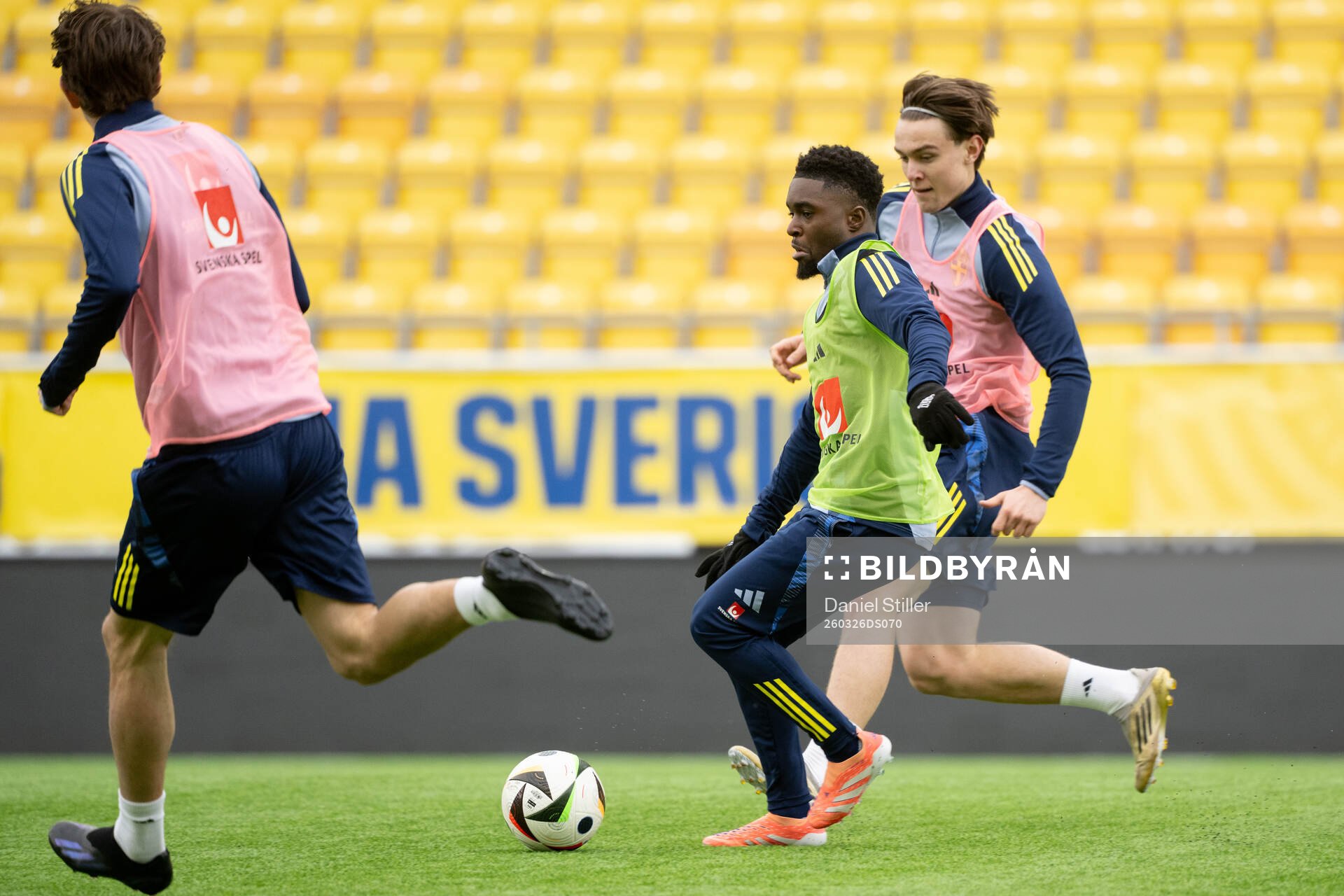 Jardell Kanga of Sweden's U21 national football team