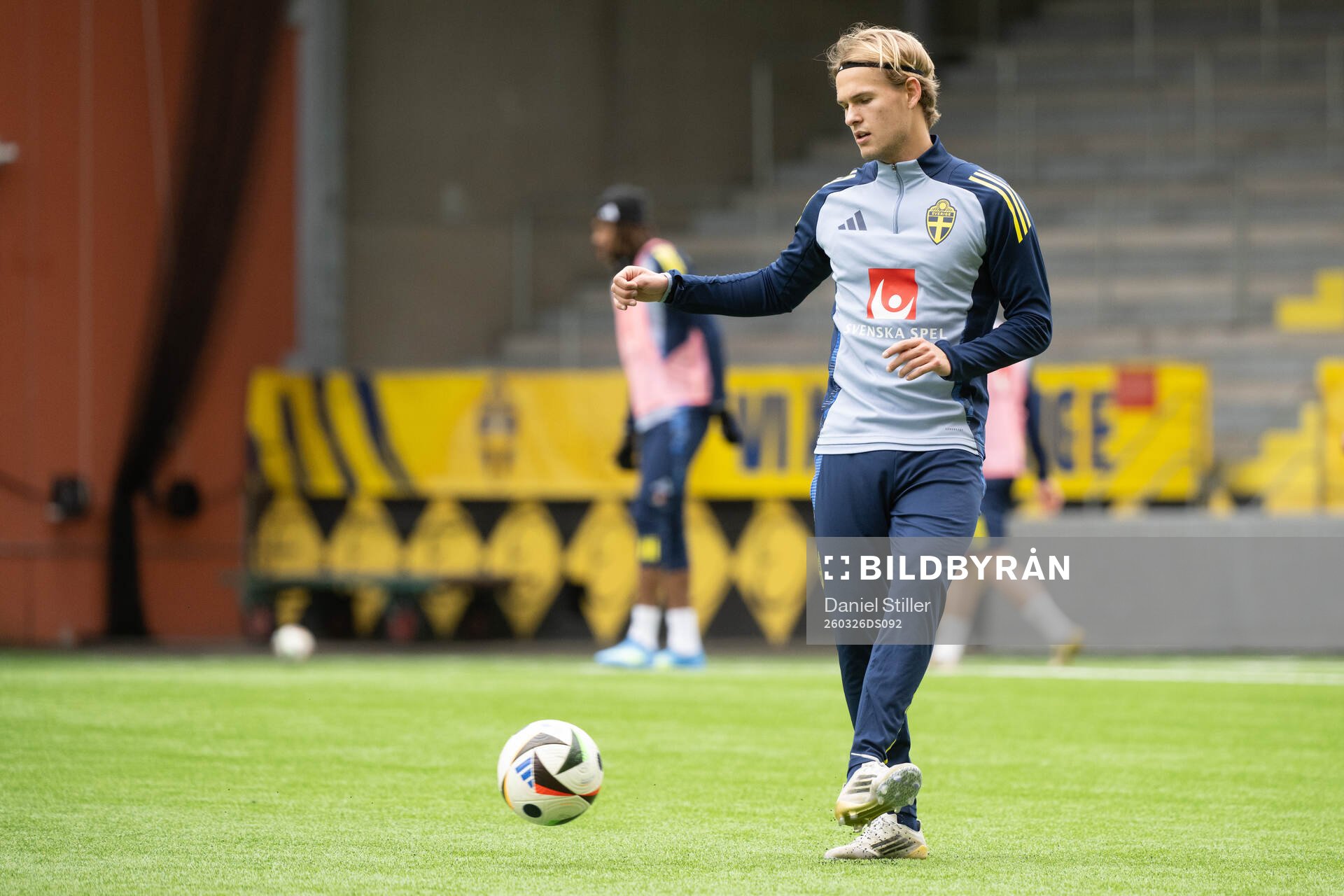 Markus Karlsson of Sweden's U21 national football team