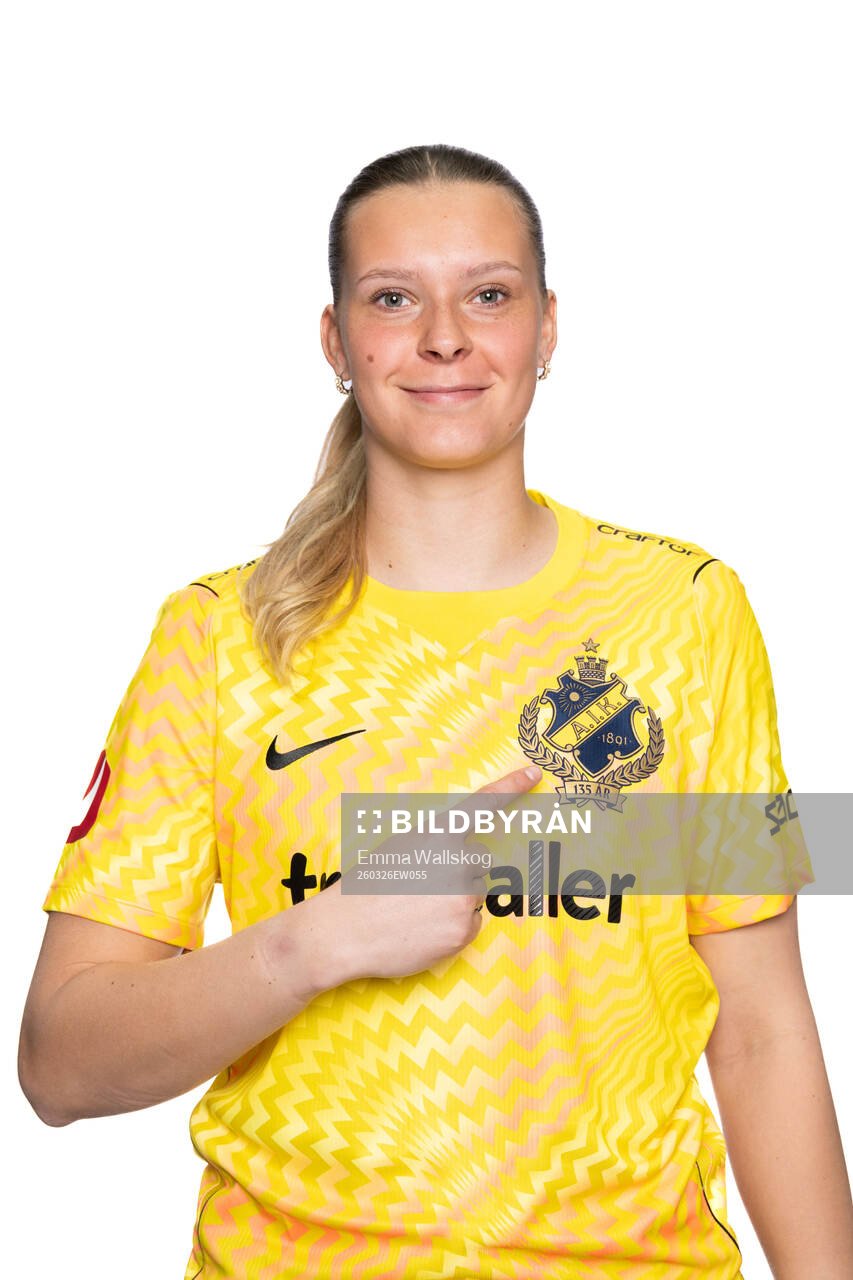 Målvakt Emilia Dannbäck