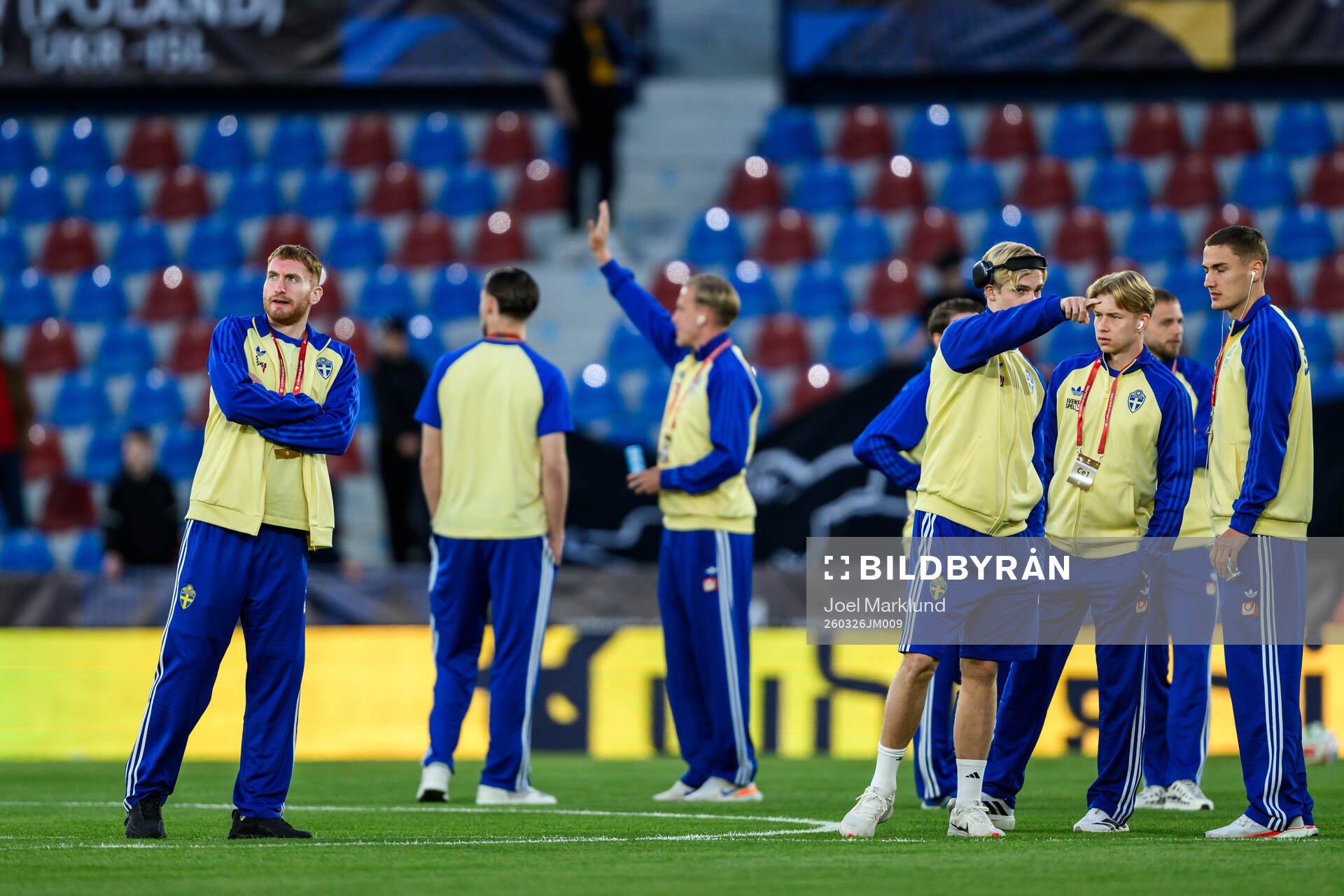 Dejan Kulusevski, Lucas Bergvall, Daniel Svensson and