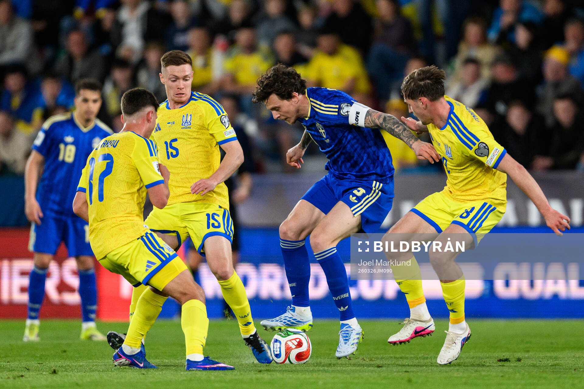 Georgiy Sudakov, Viktor Tsygankov and Yehor Yarmoliuk of