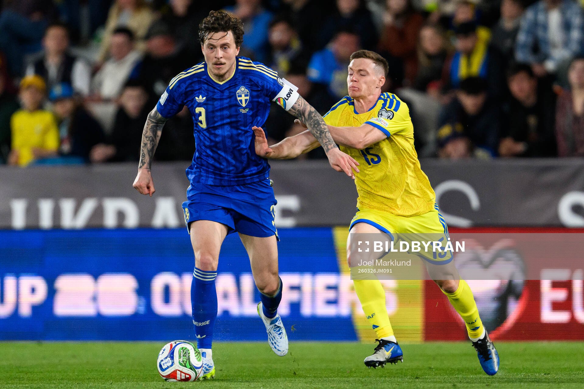 Victor Nilsson Lindelöf of Sweden and Viktor Tsygankov of
