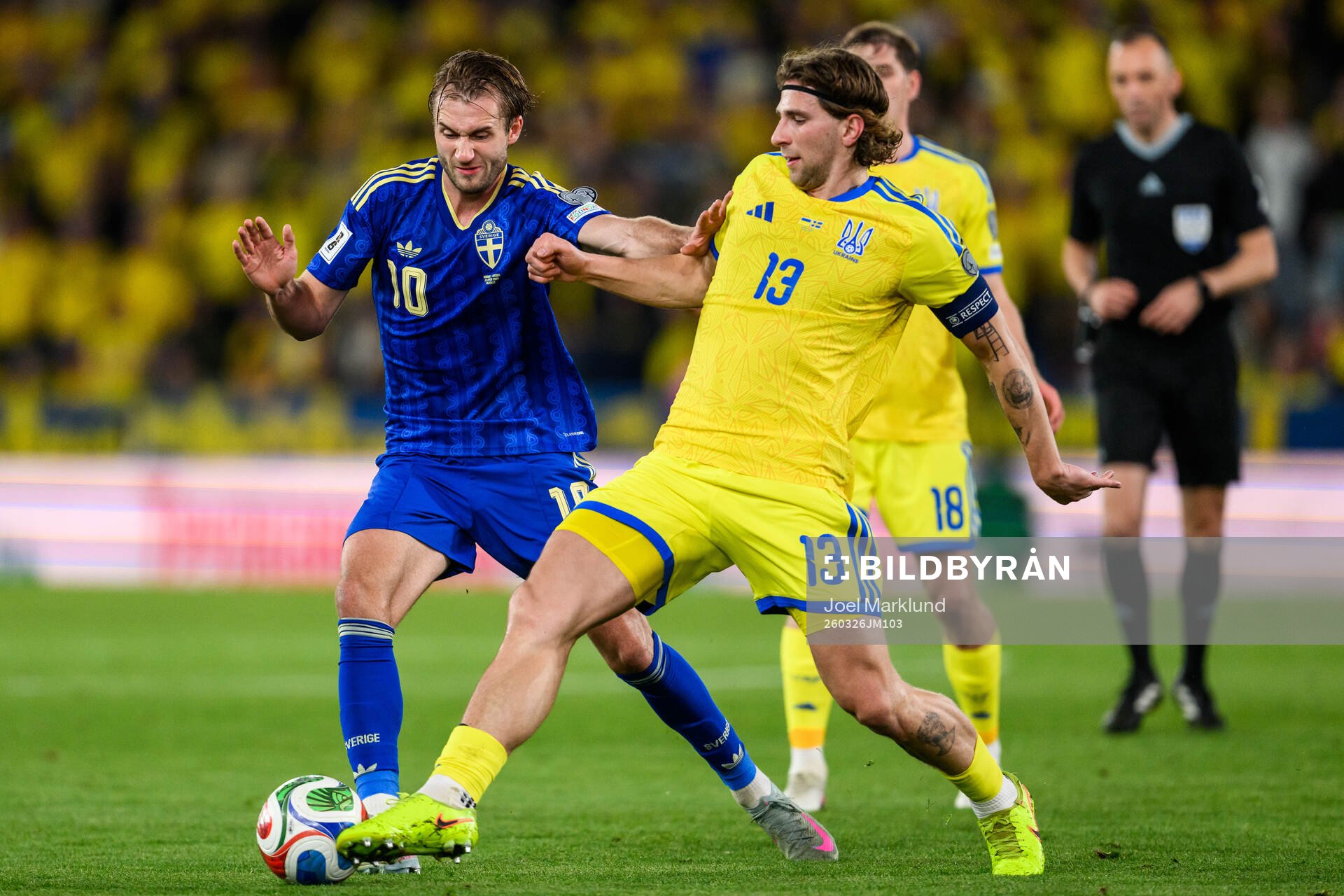 Benjamin Nygren of Sweden and Illia Zabarnyi of Ukraine