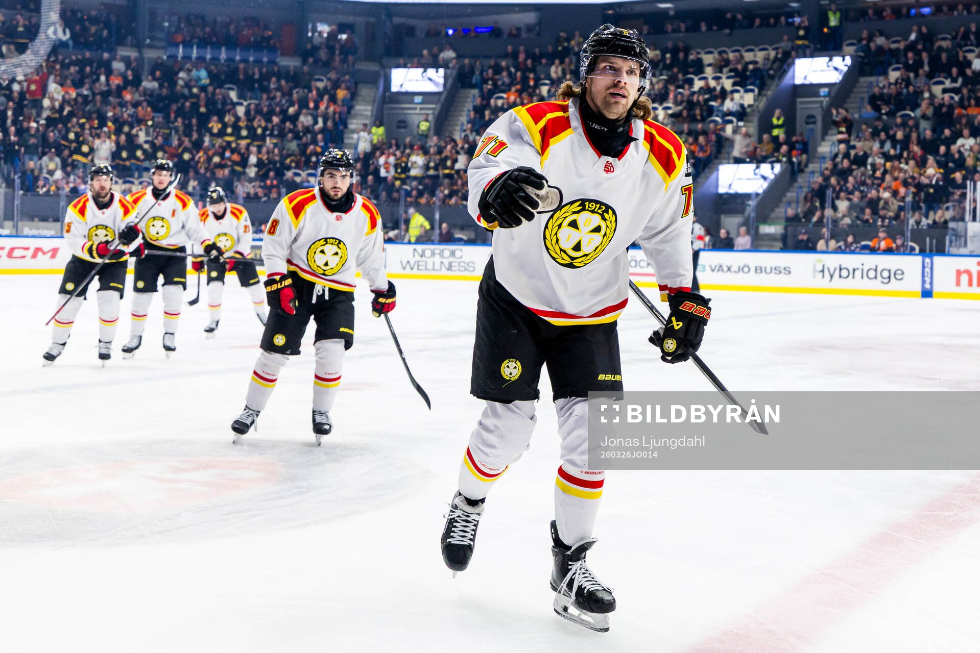 Brynäs Axel Jonsson-Fjällby jublar