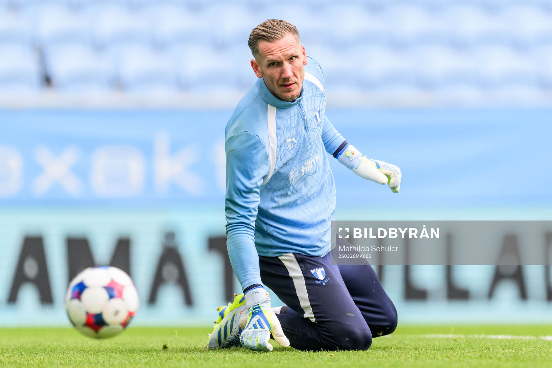 Malmö FFs målvakt Robin Olsen