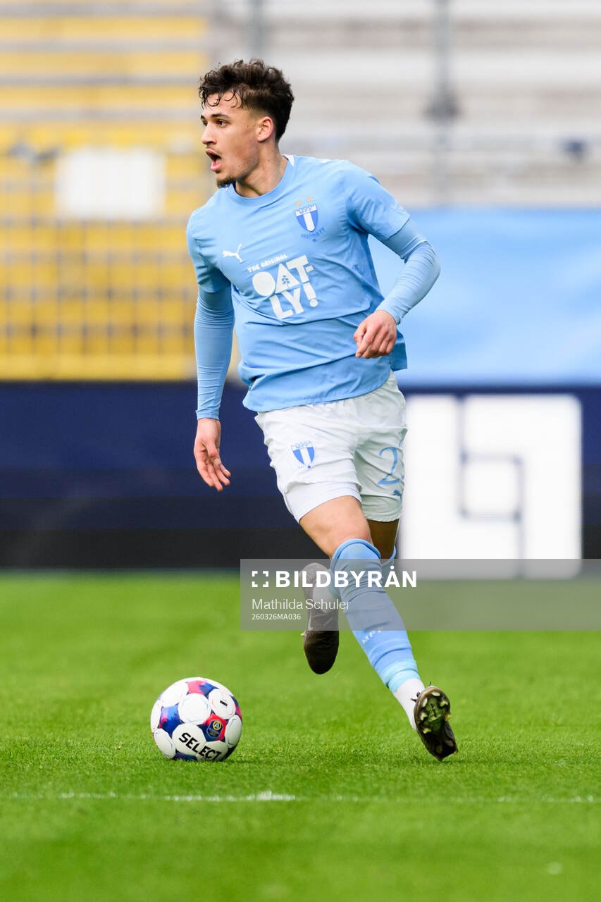 Malmö FFs Noah Åstrand John