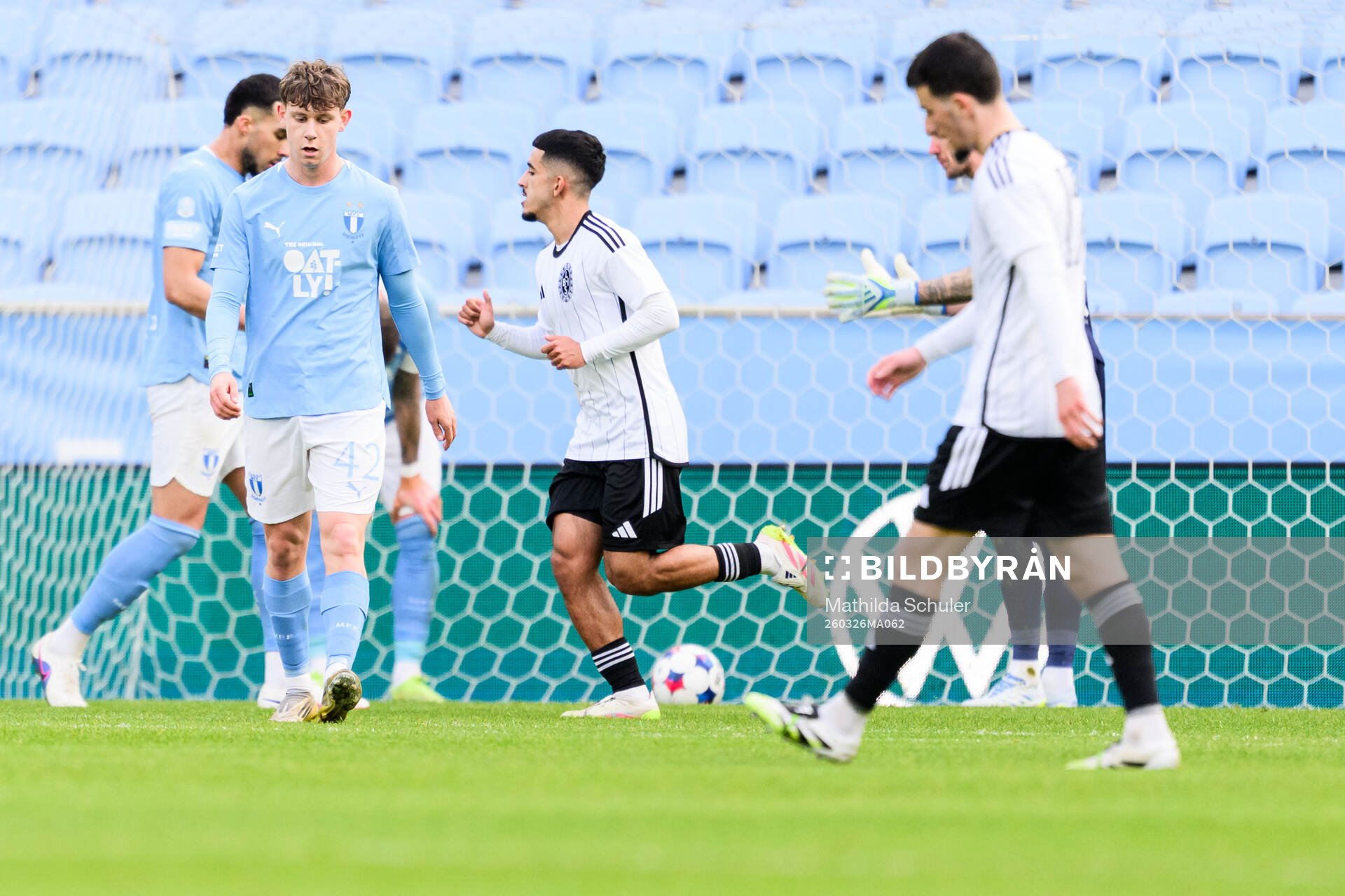Malmö FFs Viggo Jeppsson deppar