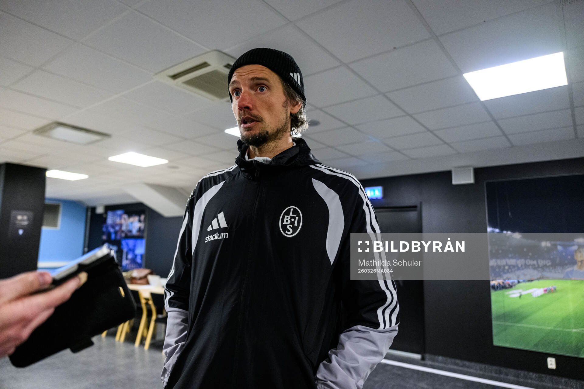 Landskronas tränare Robin Asterhed
