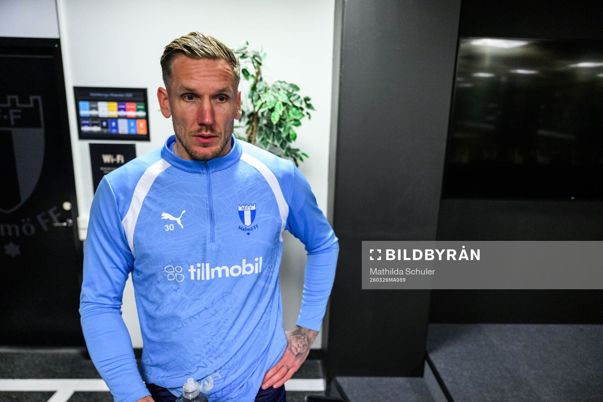 Malmö FFs målvakt Robin Olsen