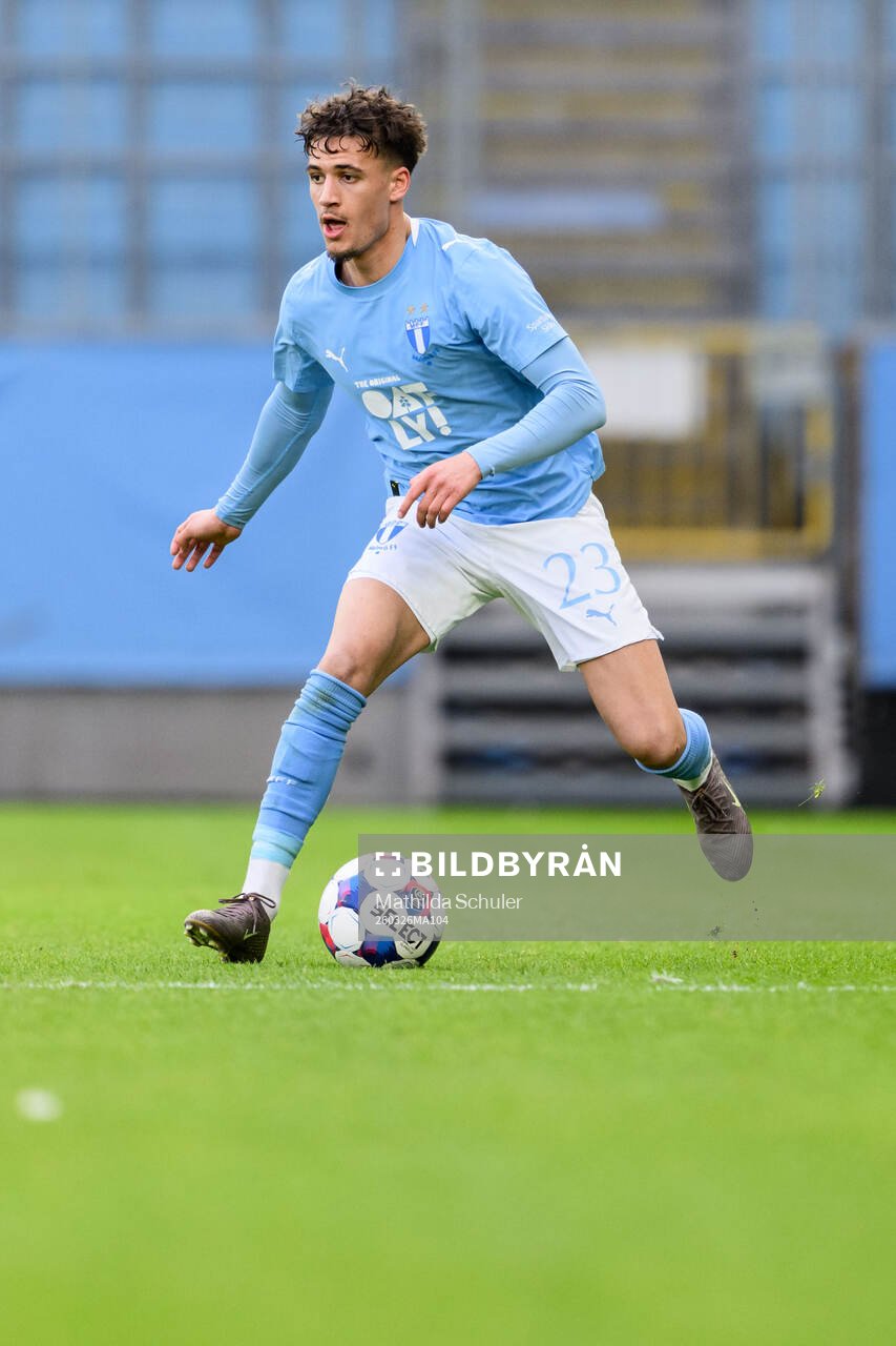 Malmö FFs Noah Åstrand John