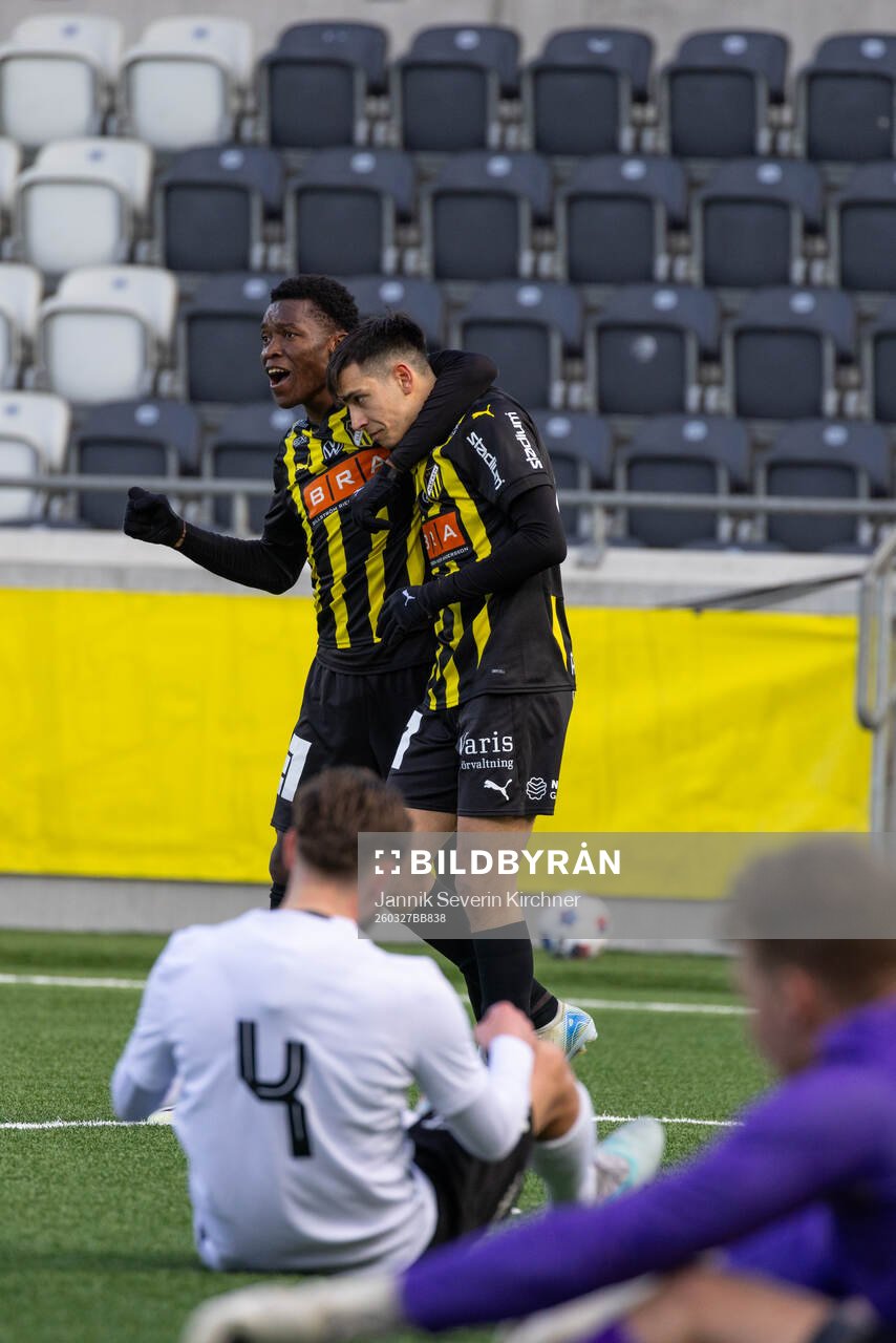 Häckens Danilo Al-Saed jublar