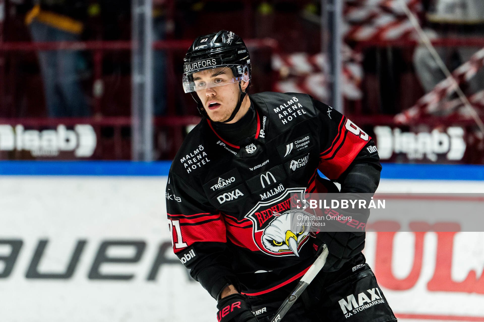 Malmö Redhawks Axel Sundberg