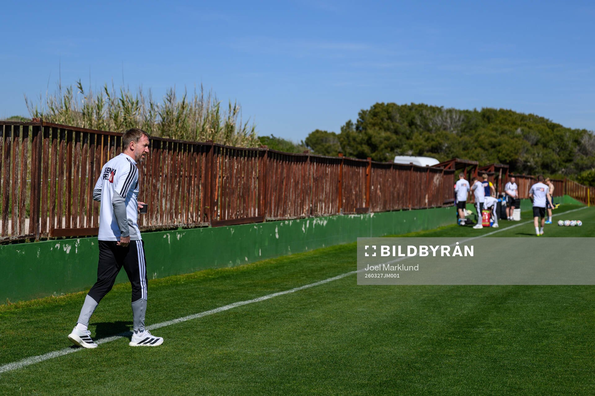 Gead coach Graham Potter of the Swedish national football