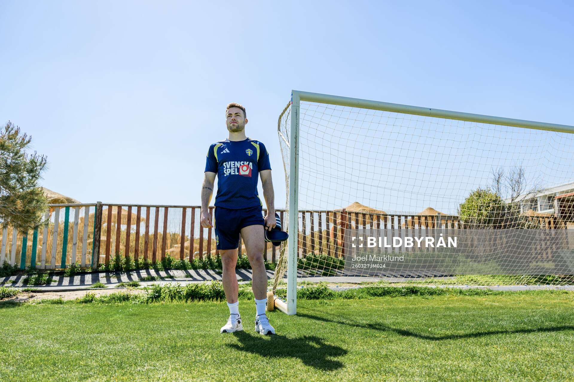 Gabriel Gudmundsson of the Swedish national football team