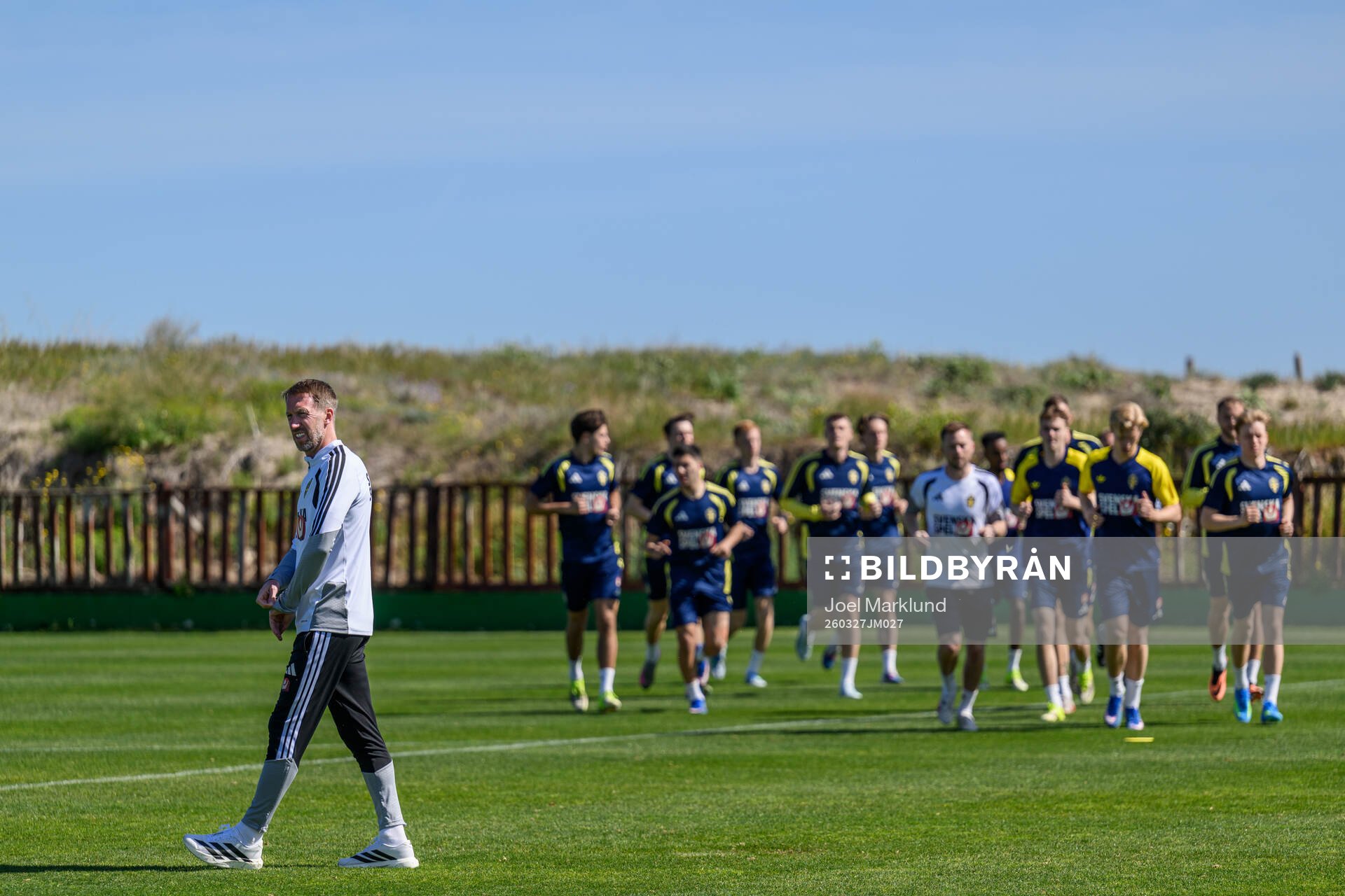 Head coach Graham Potter of the Swedish national football