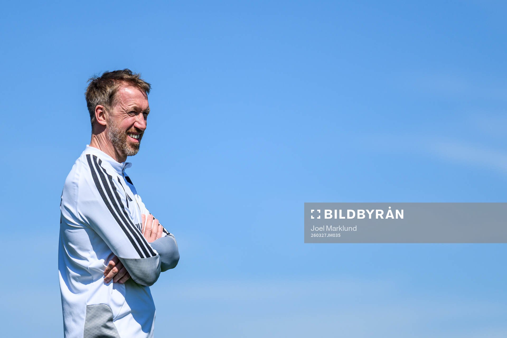 Head coach Graham Potter of the Swedish national football